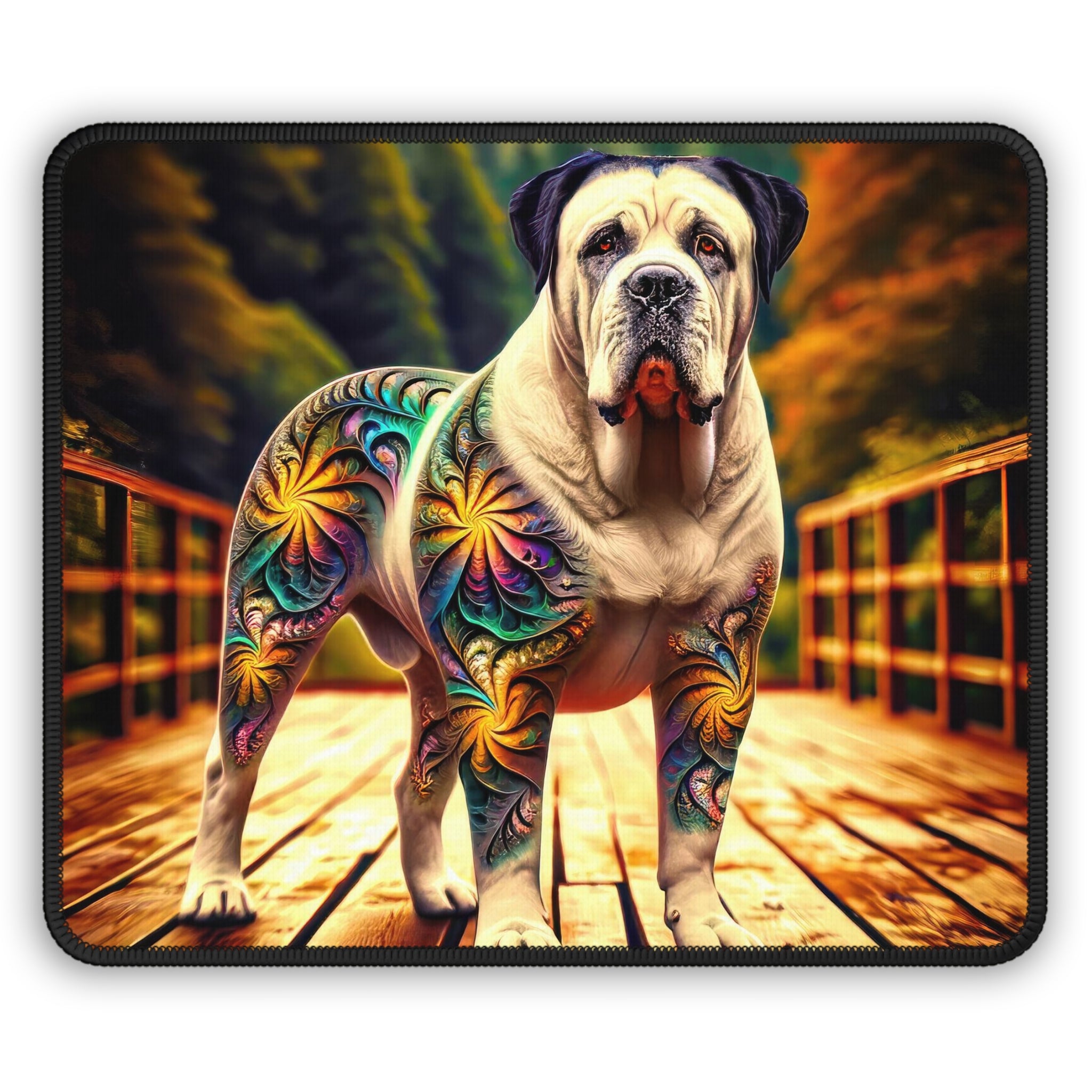 Mystic Mastiff Gaming Mouse Pad