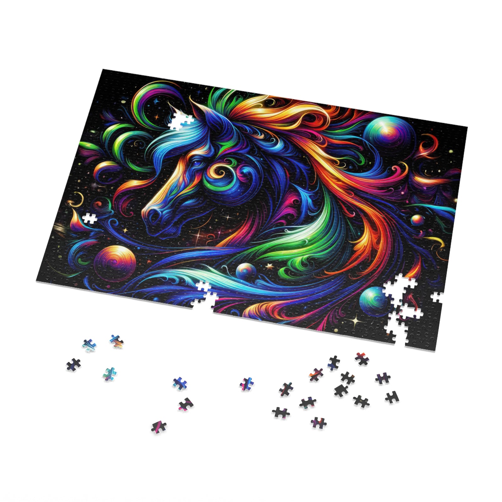 Cosmic Cascade Jigsaw Puzzle