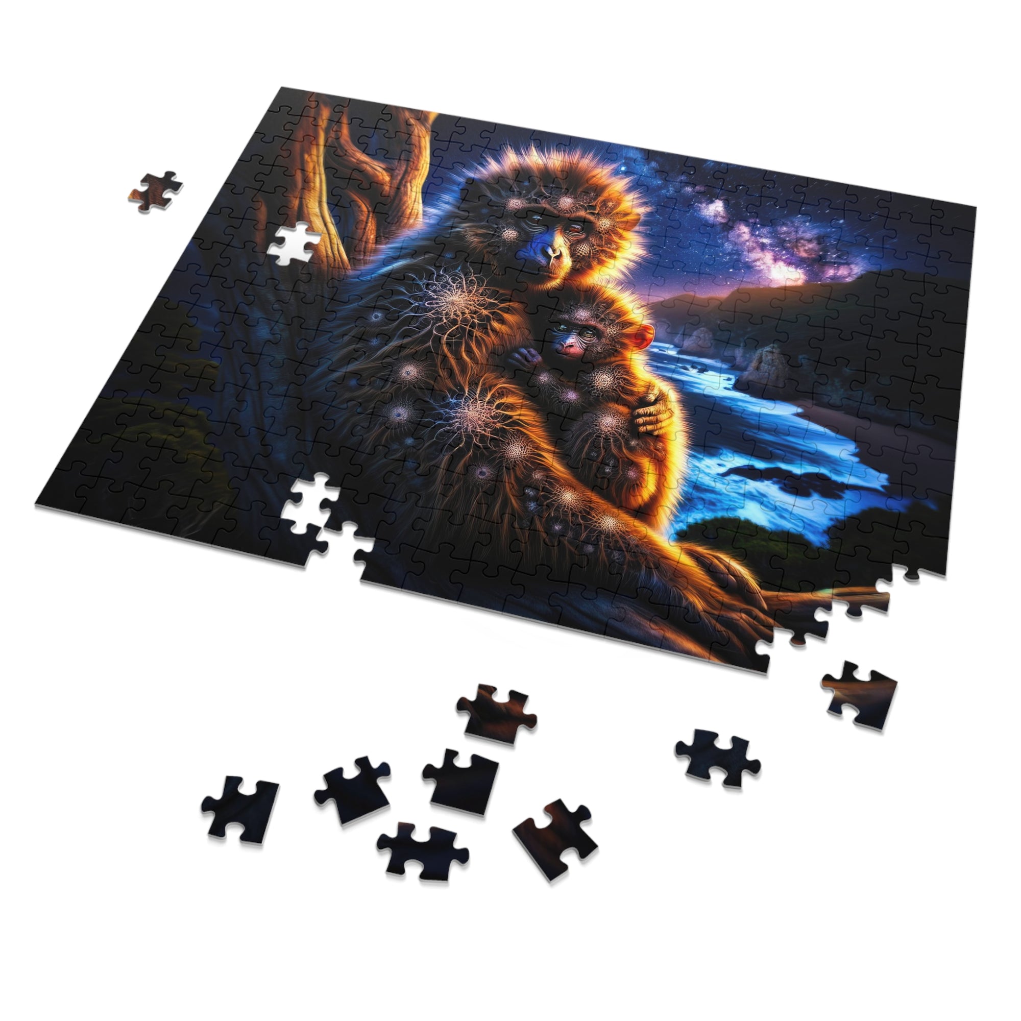 Embrace of the Starry Eyed Jigsaw Puzzle