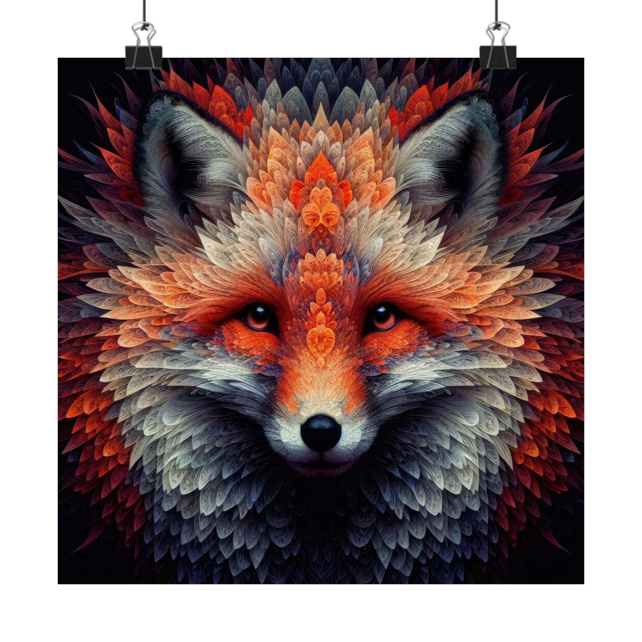 Foxilated Poster