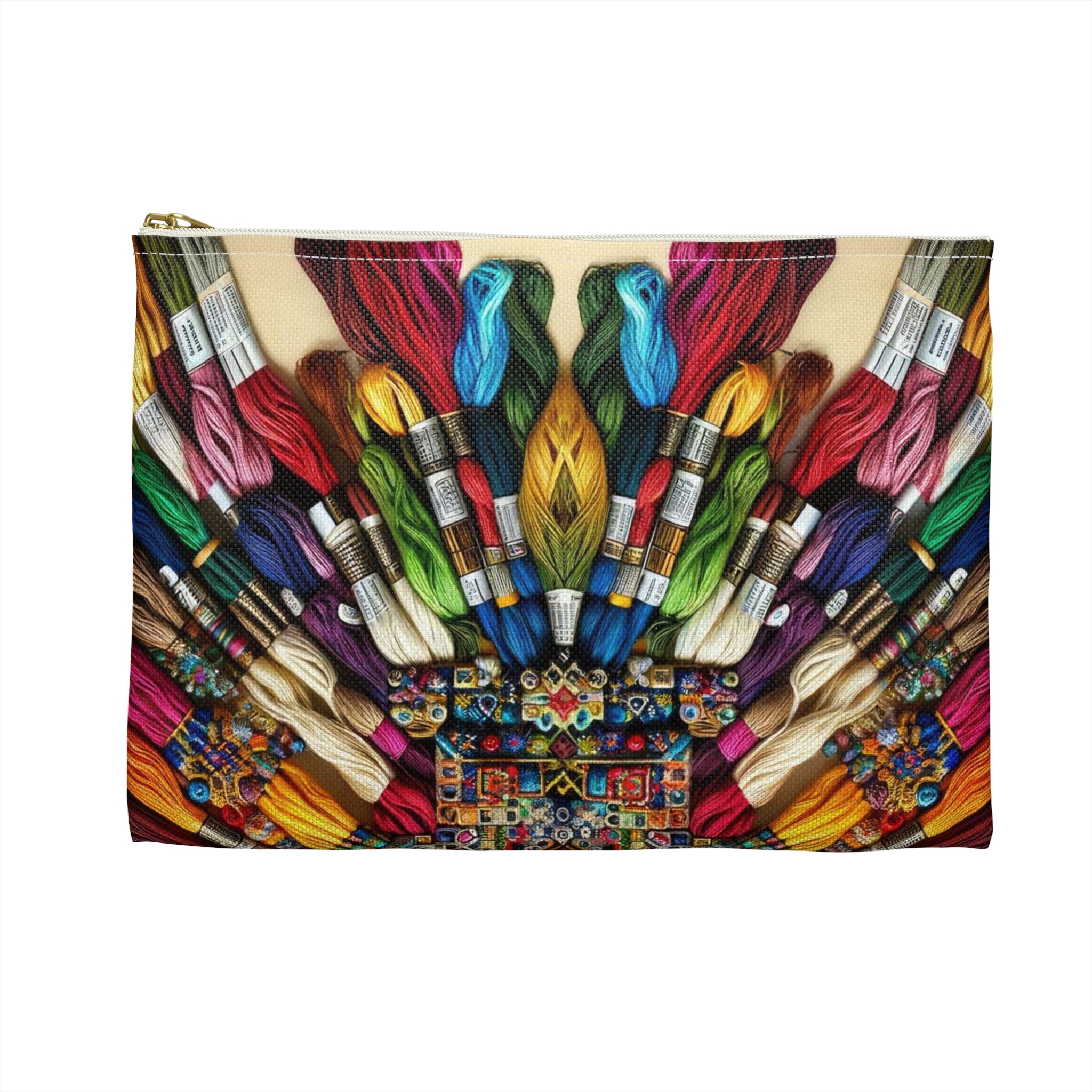 Kaleidoscope of Threads Accessory Pouch