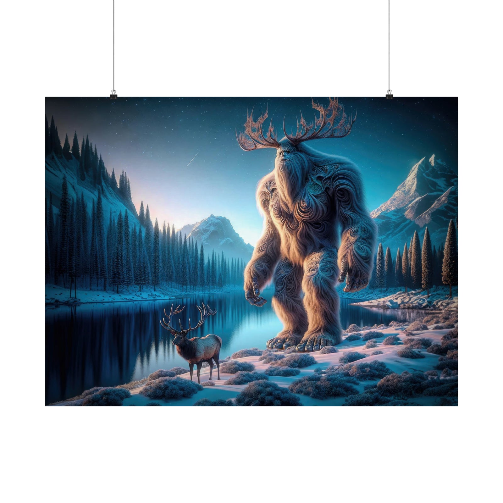 Guardian of the Glacial Groves Poster