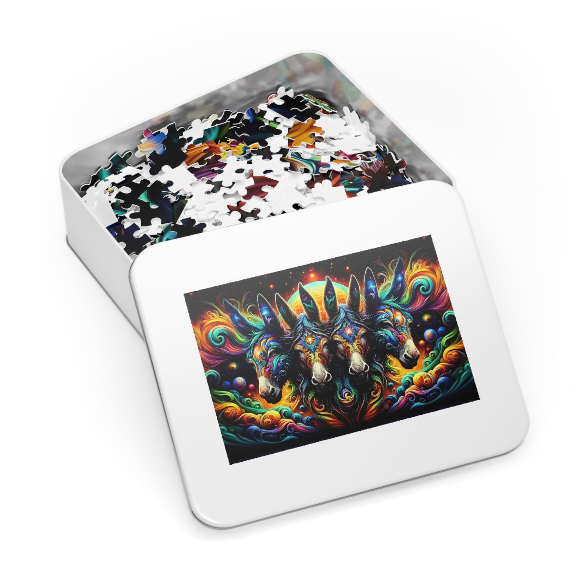 Quantum Donkey Quasar Jigsaw Puzzle