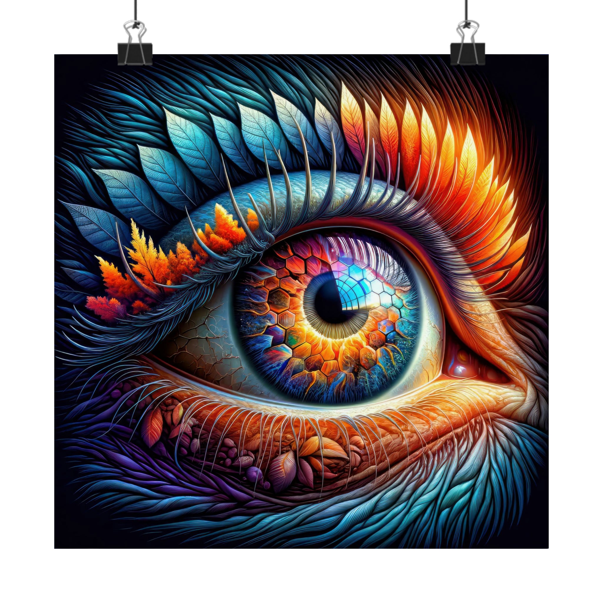 Saisons de vue Poster