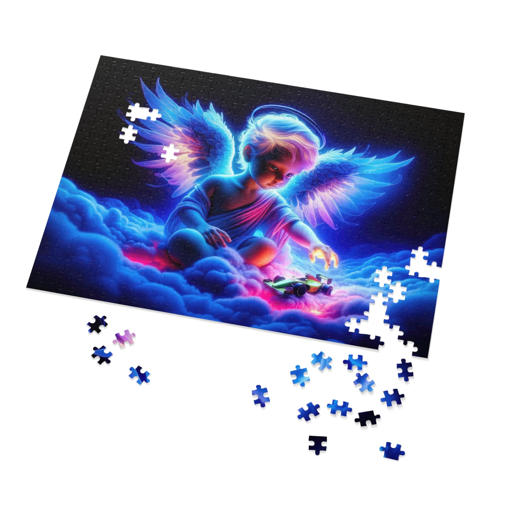 Playtime in the Cosmic Clouds Jigsaw Puzzle