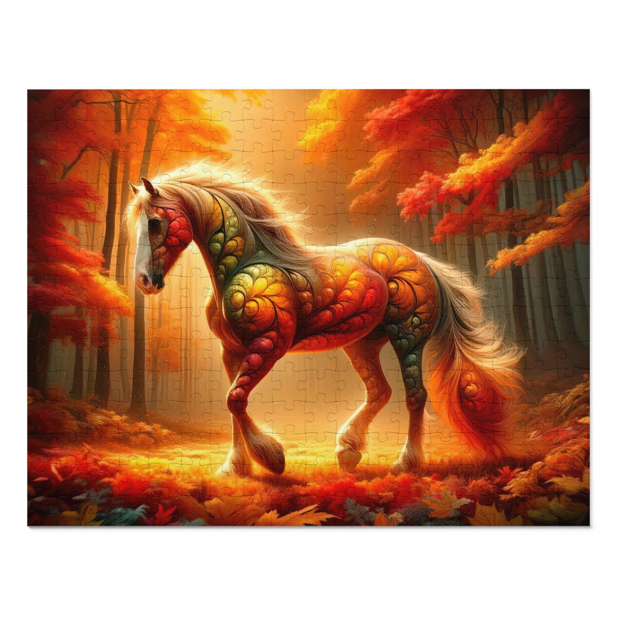 Autumn's Enchanted Steed Puzzle