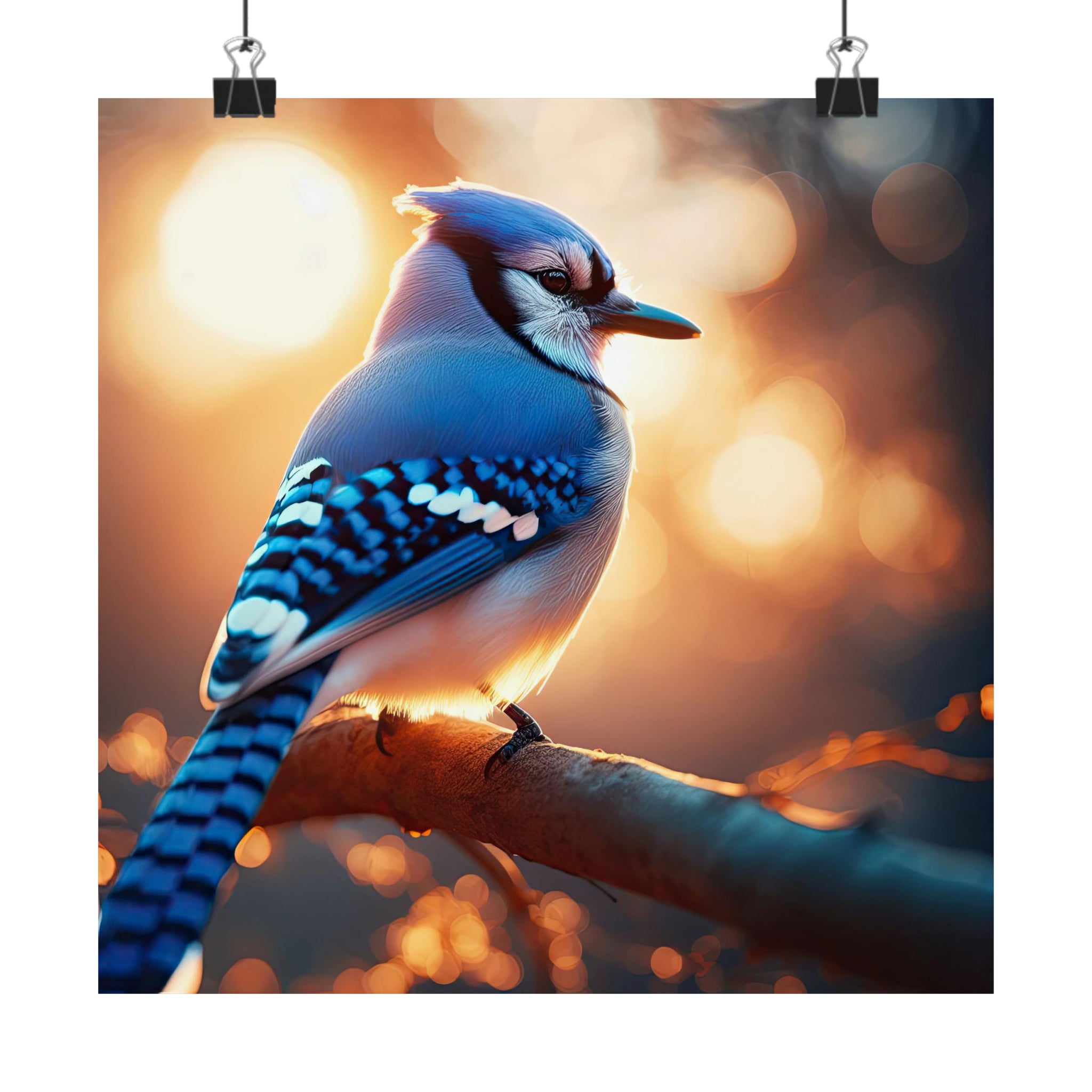 Majestad besada por el sol Póster