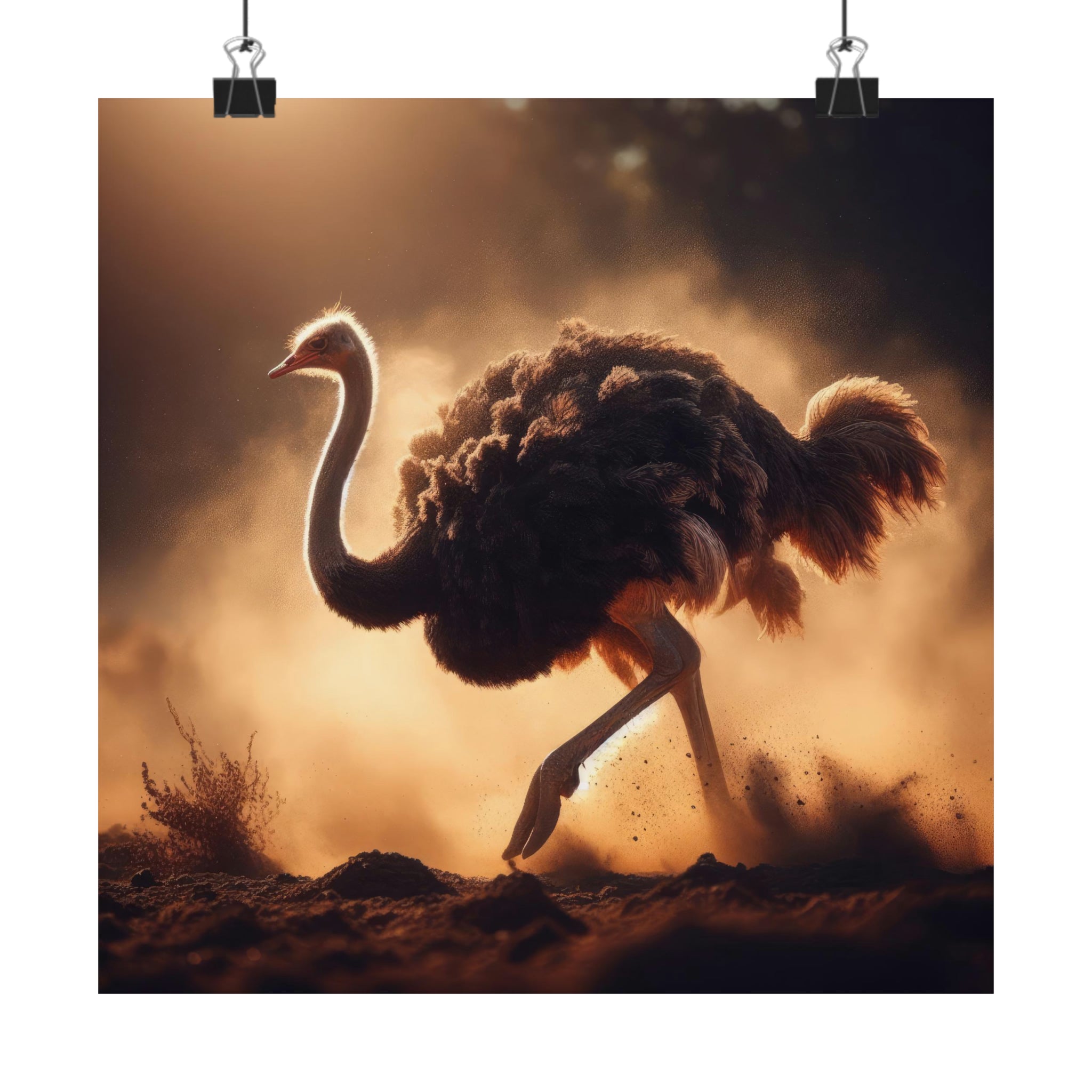 Pájaro sucio Póster