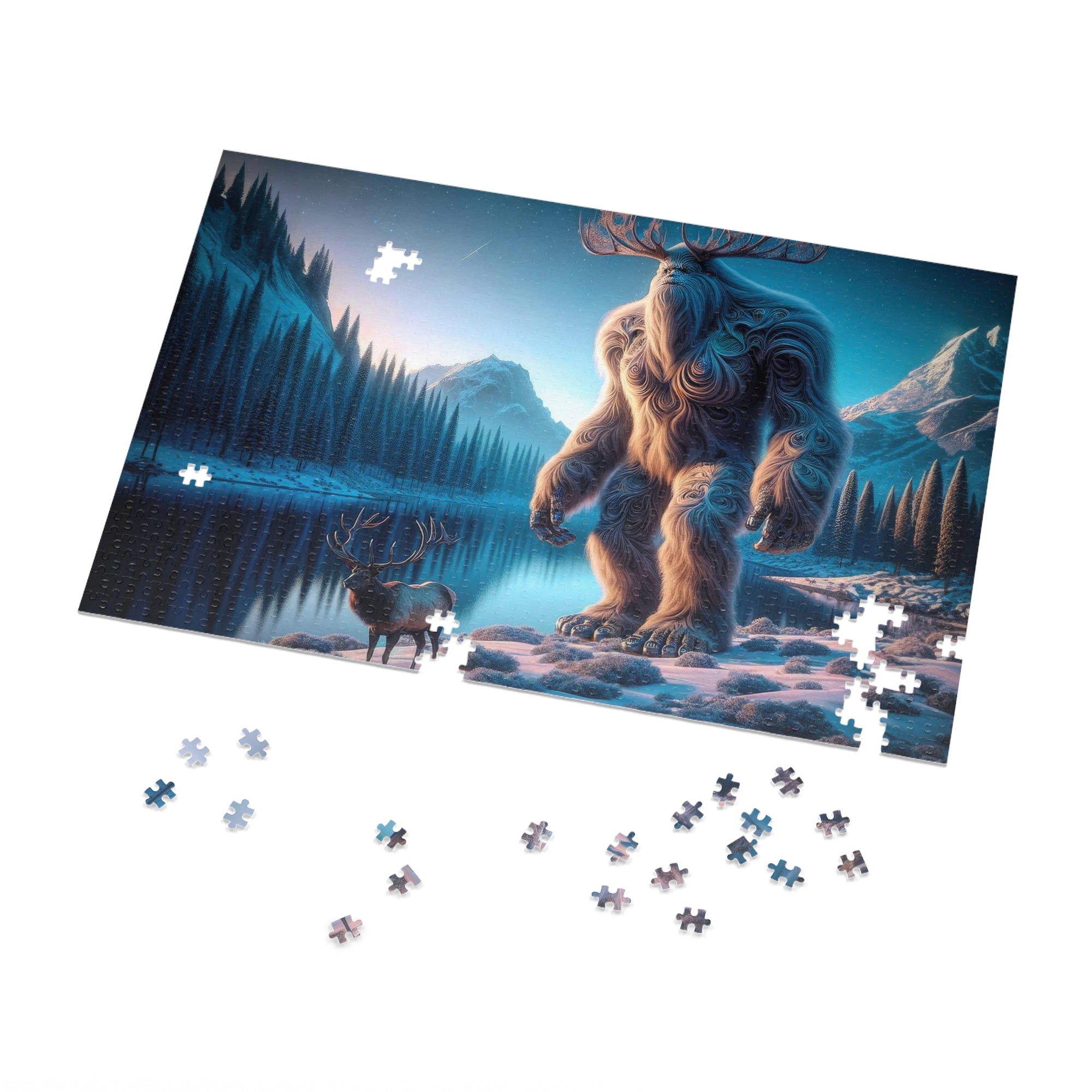 Guardian of the Glacial Groves Jigsaw Puzzle