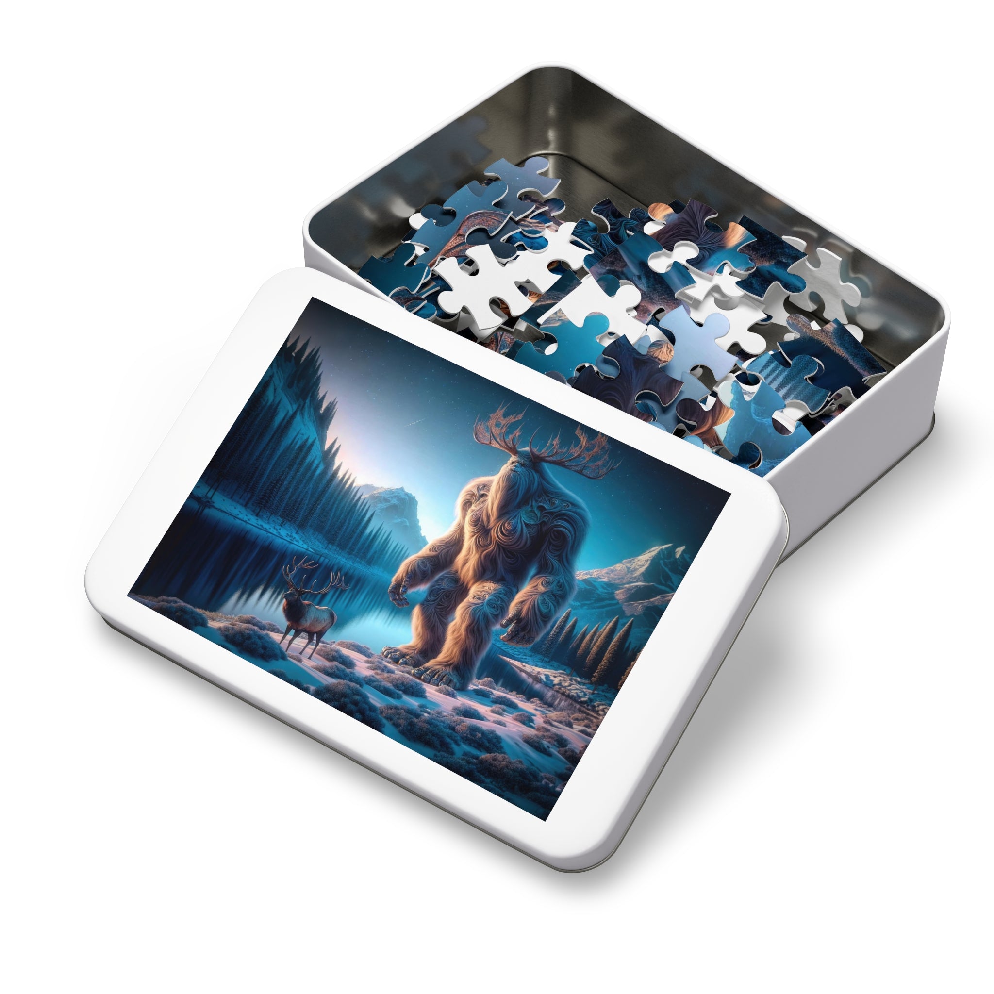 Guardian of the Glacial Groves Jigsaw Puzzle