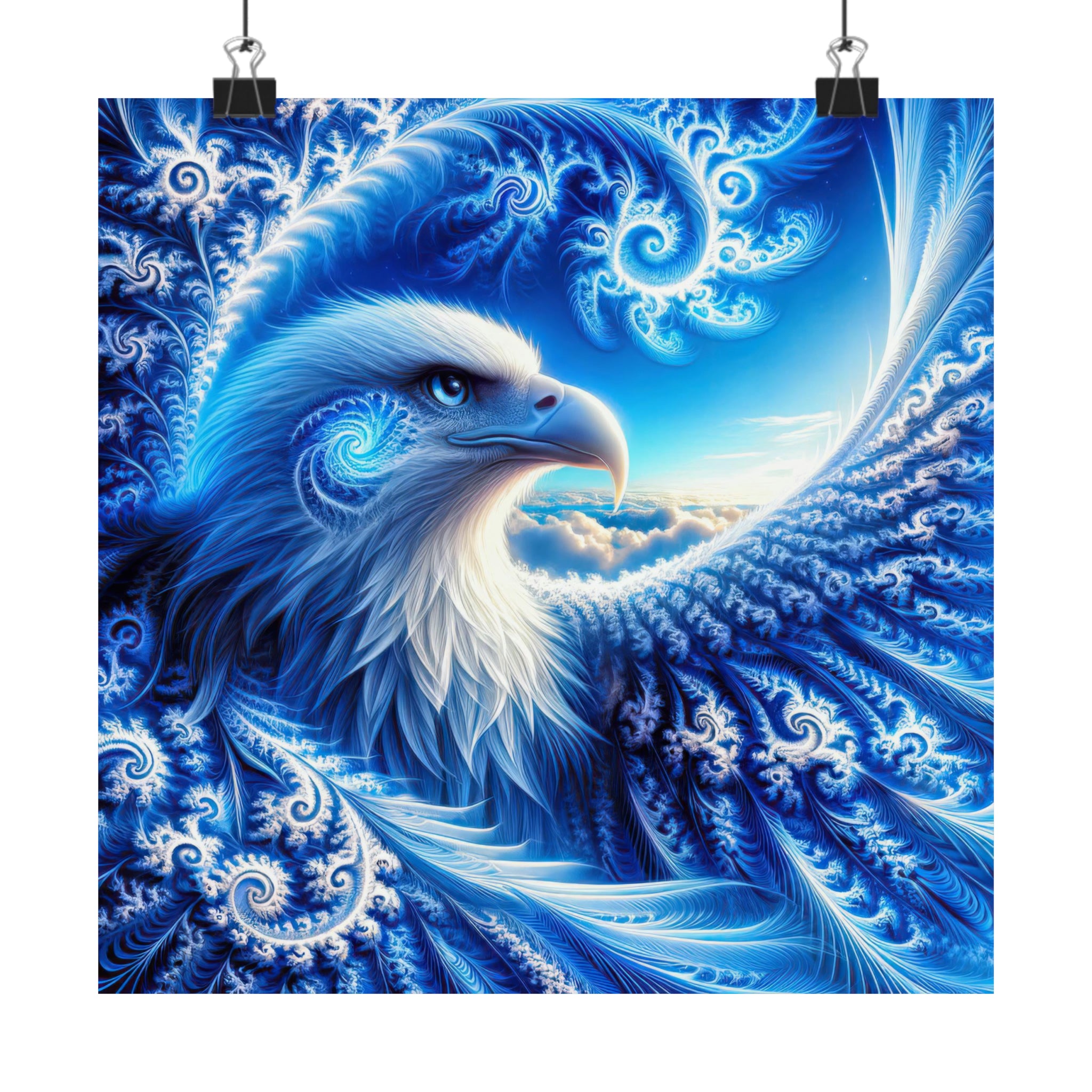 Empyrean Whorls Poster