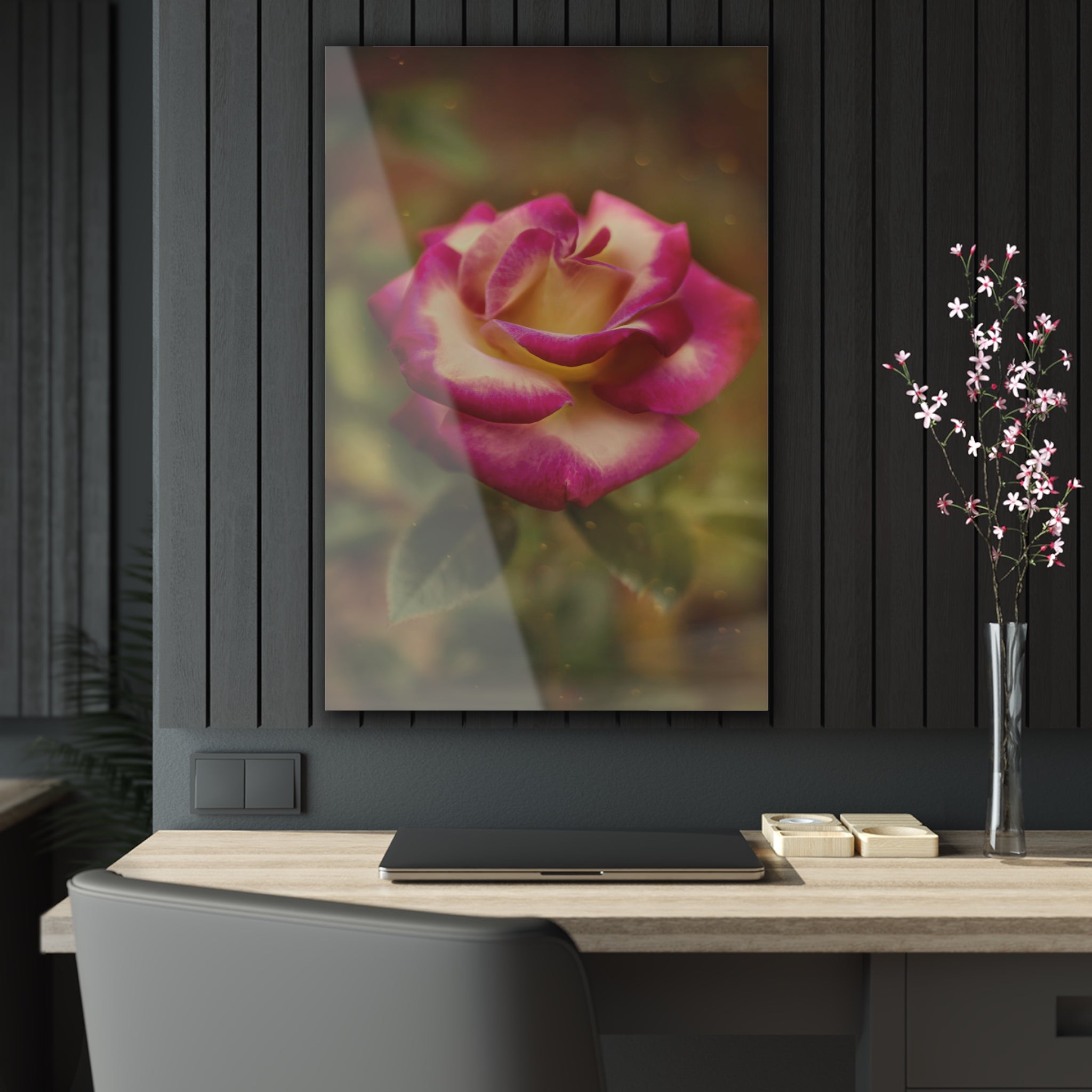 October Rose Acrylic Print