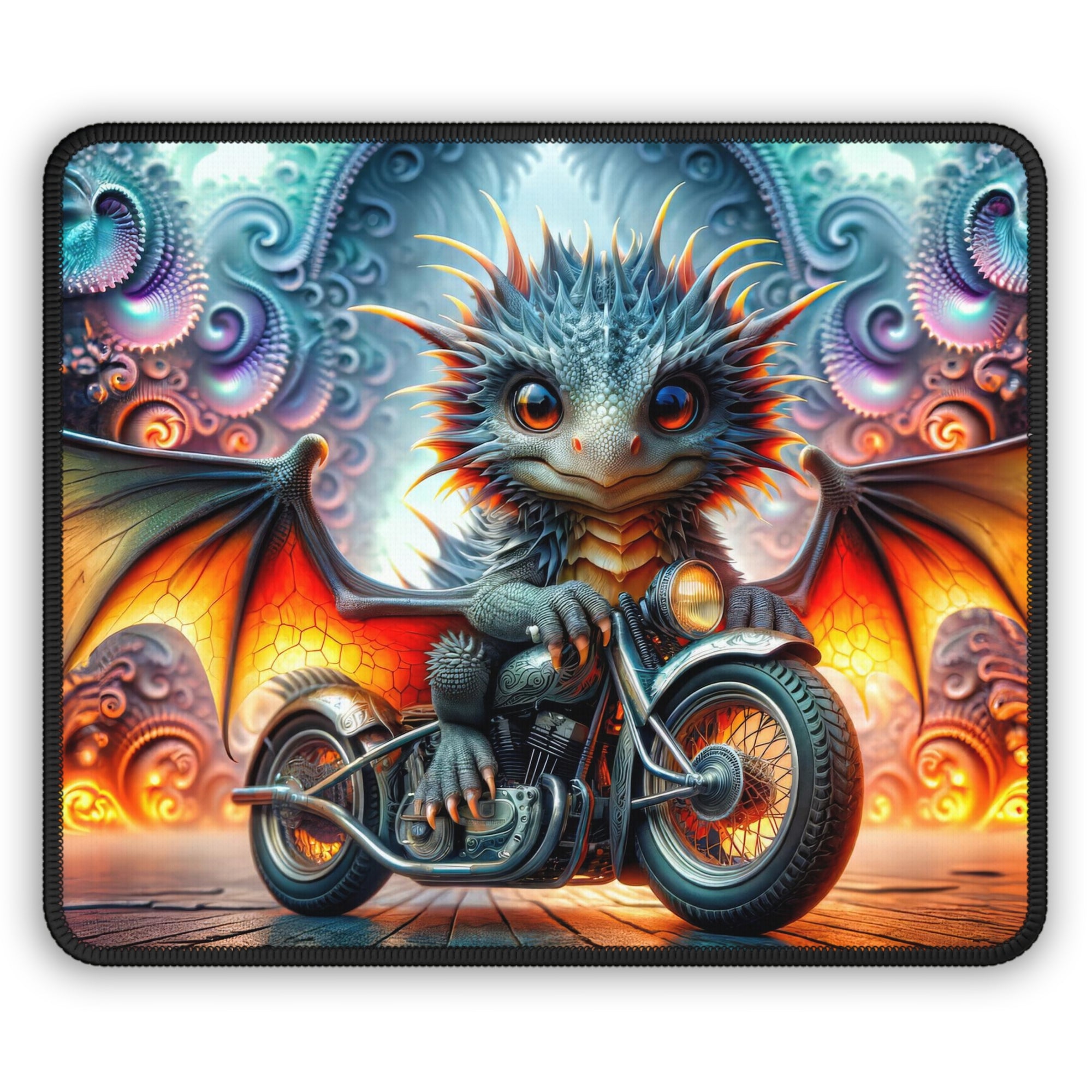 Iron Scales and Leather Wings Gaming Mouse Pad