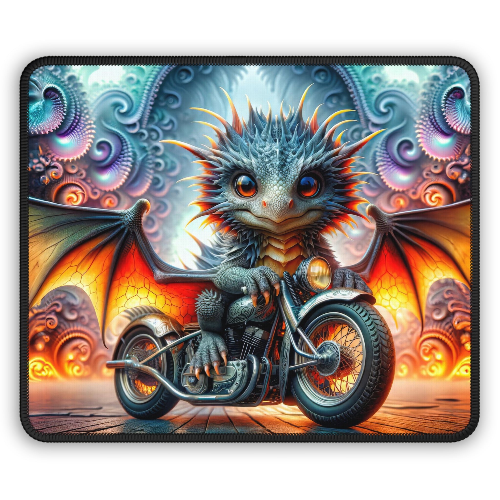 Iron Scales and Leather Wings Gaming Mouse Pad