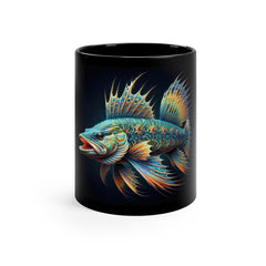 The Empress of Emerald Waters 11oz Black Mug