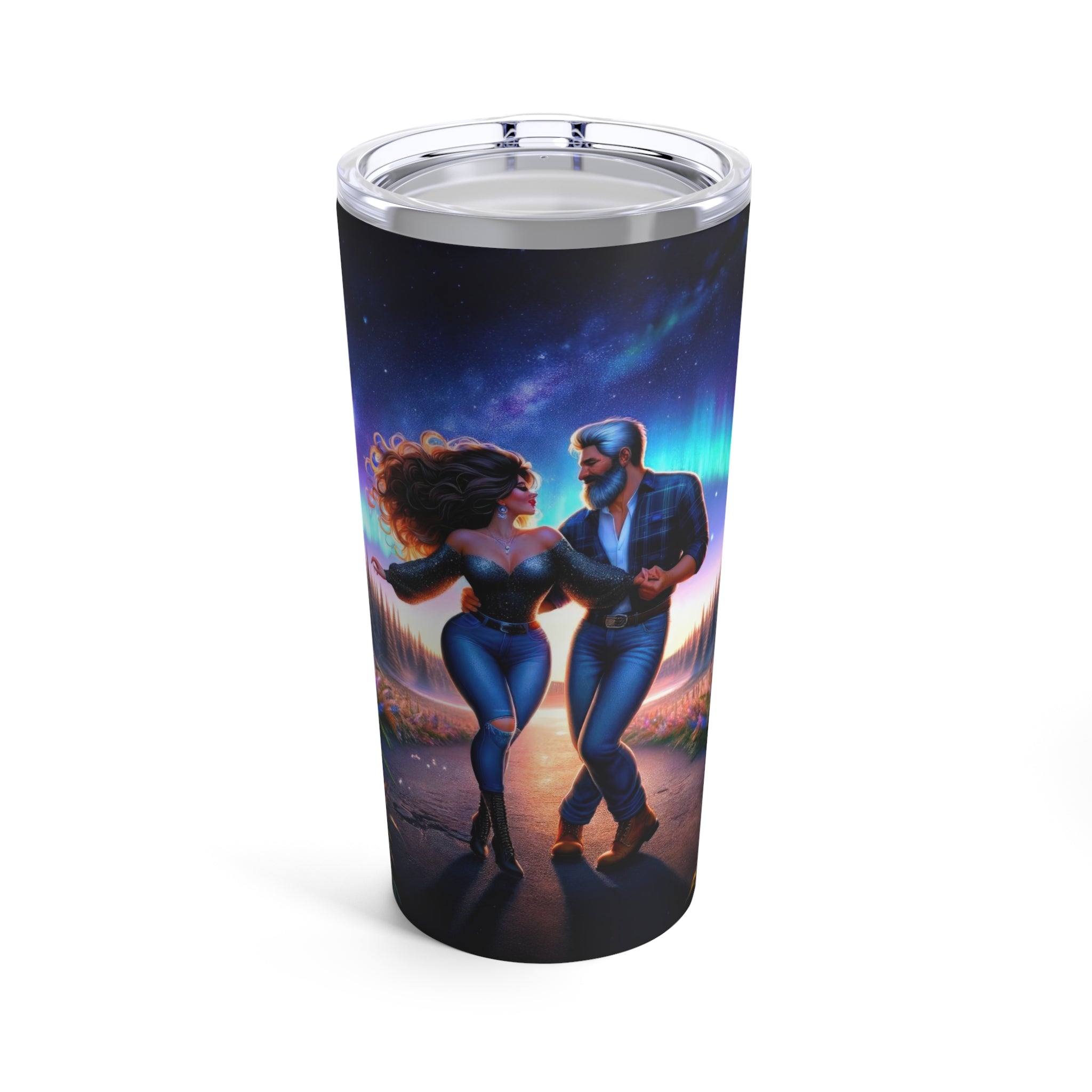 Redneck Valse du Nouvel An Tumbler 20oz