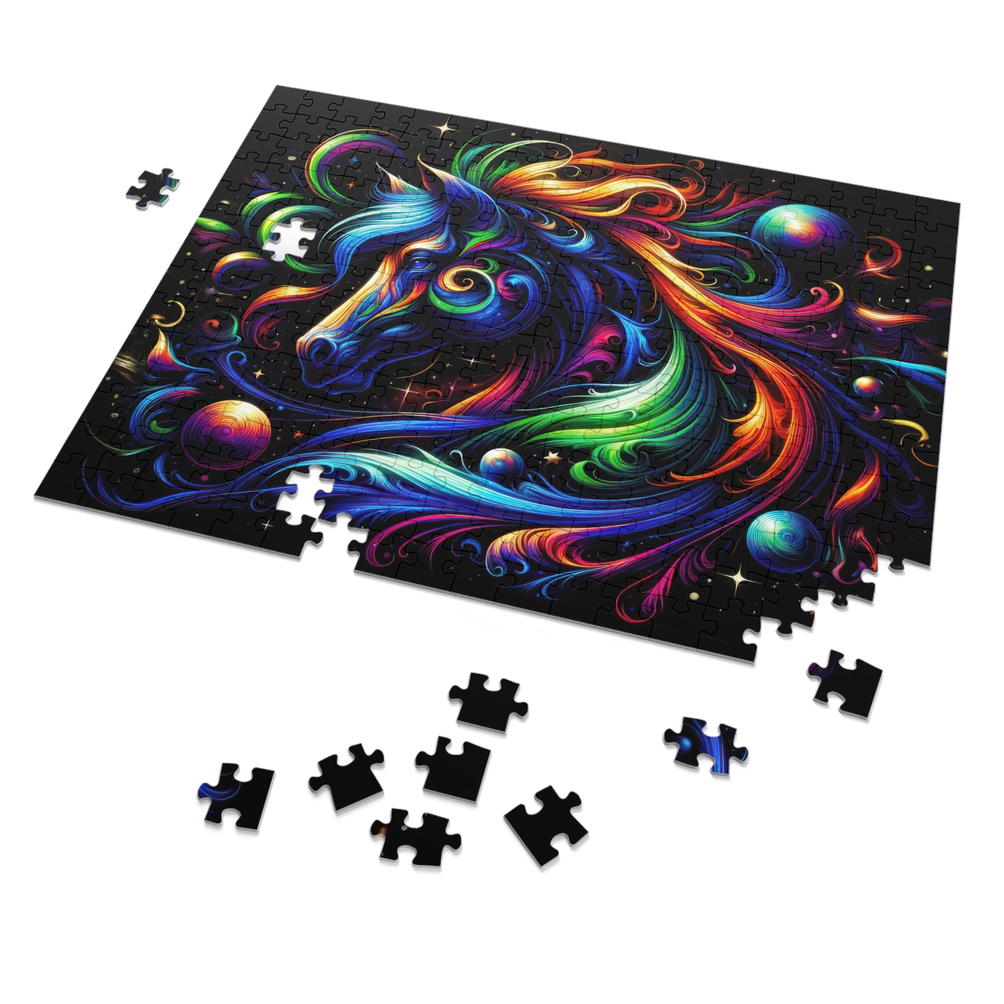 Puzzle Cascade Cosmique