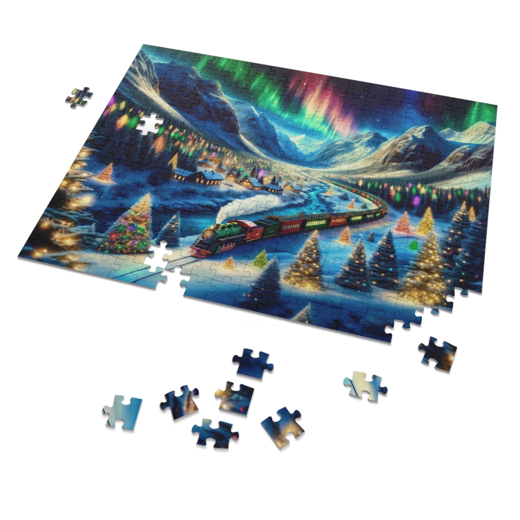 Puzzle Polar Express enchanté