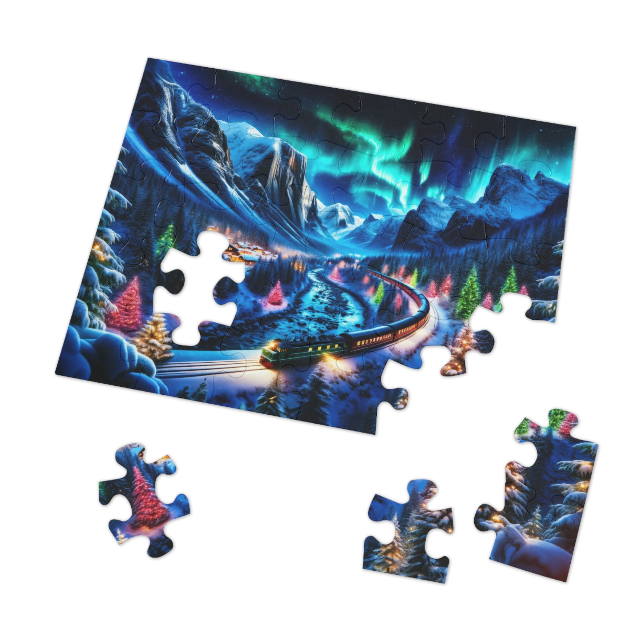 Enchanted Twilight Express Jigsaw Puzzle