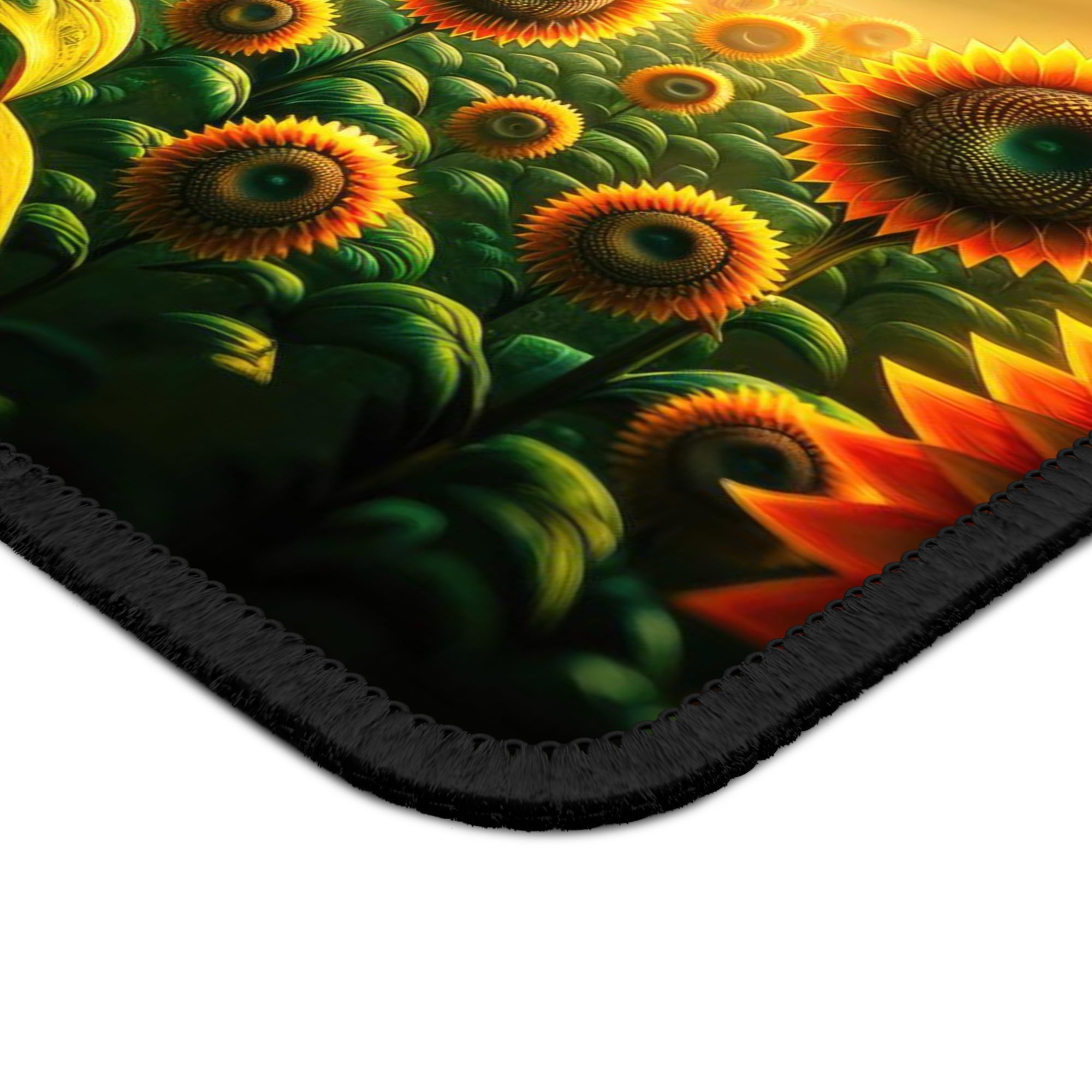 Kaleidoscope of Solar Flora Gaming Mouse Pad