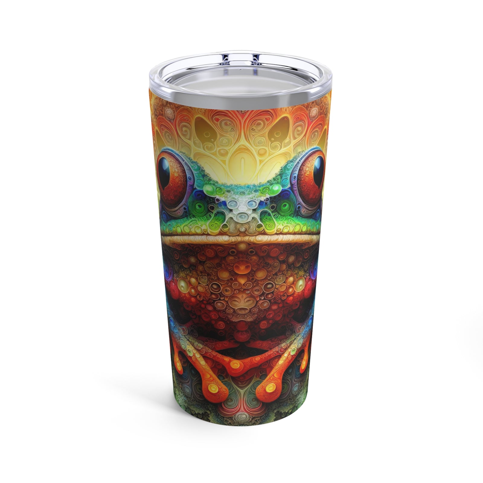 Kaleidoscopic Guardian of the Mystic Pond Tumbler 20oz