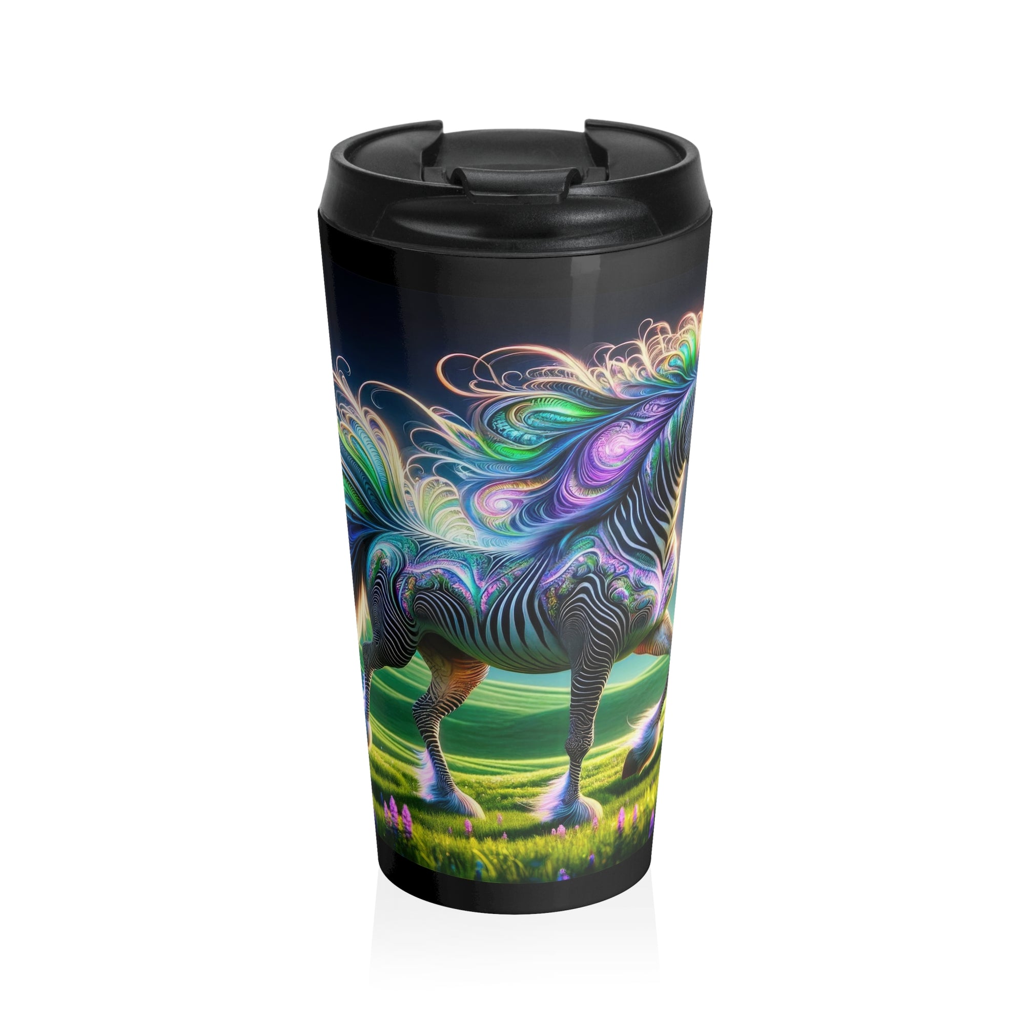 Mística fluorescente Taza de viaje