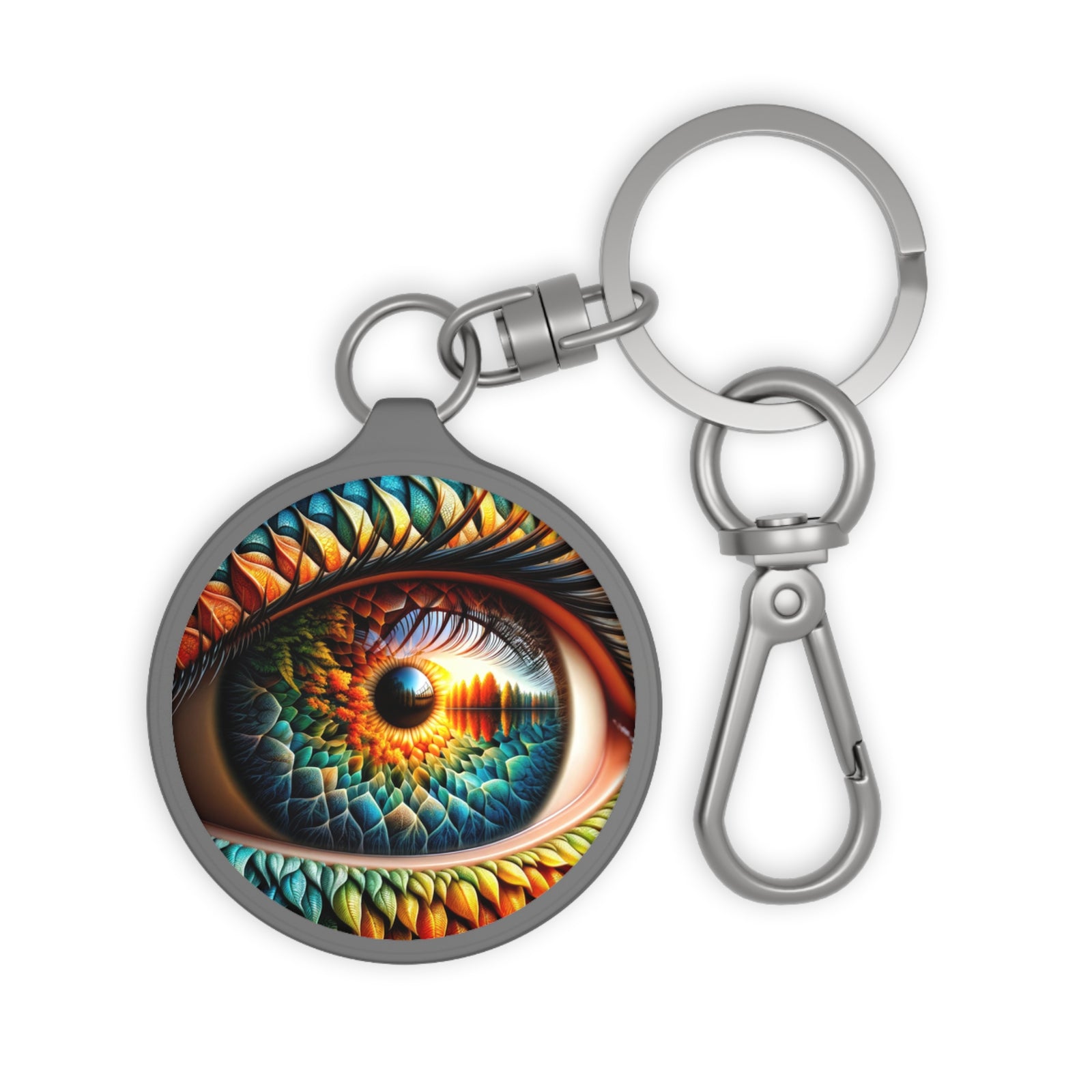 The Watchers' Whispers Keyring Tag