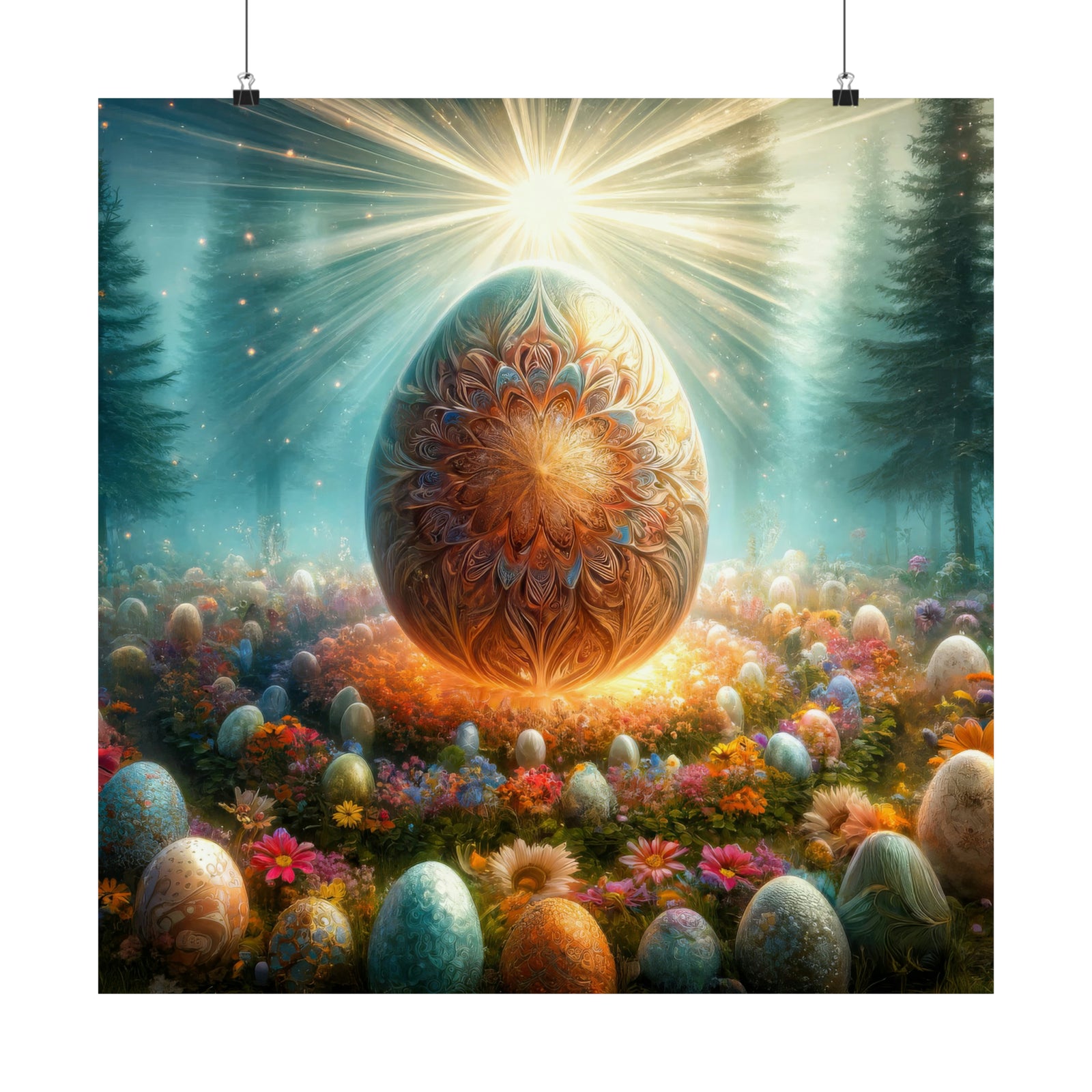 La bénédiction de l'œuf Poster