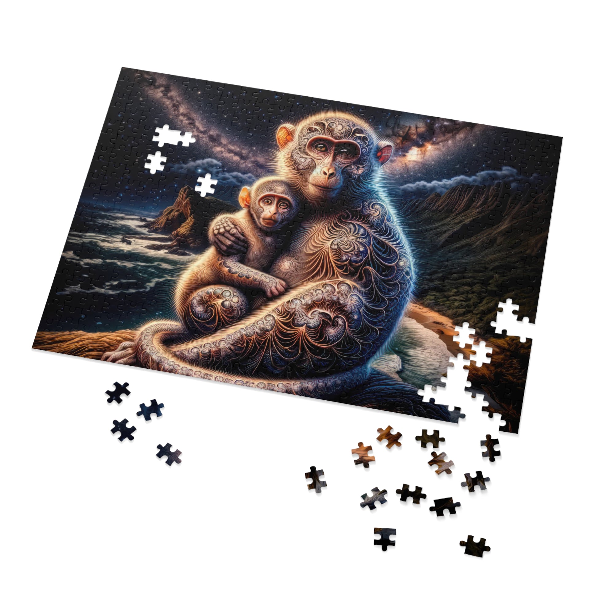 Infinity in a Mother's Embrace Jigsaw Puzzle