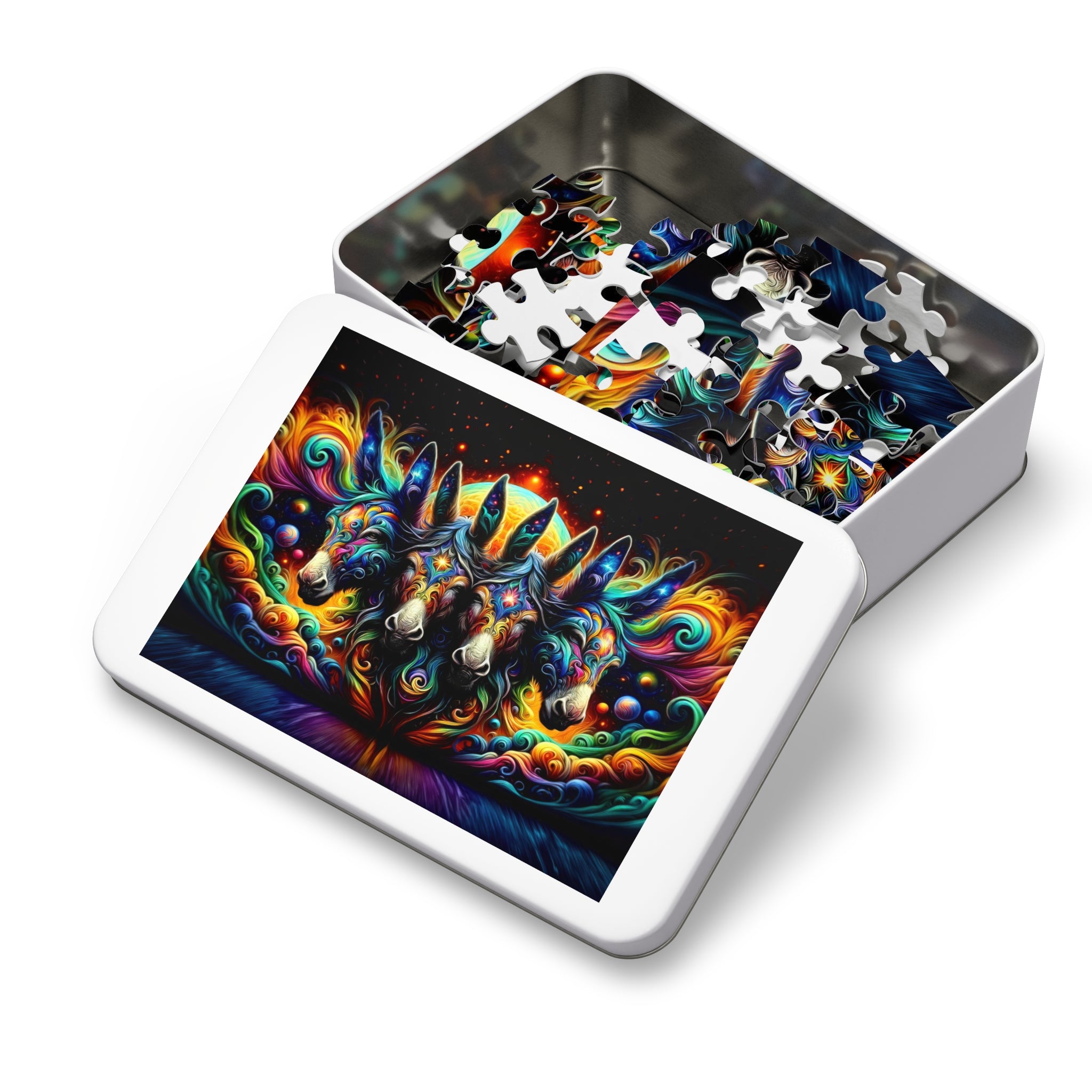 Quantum Donkey Quasar Jigsaw Puzzle