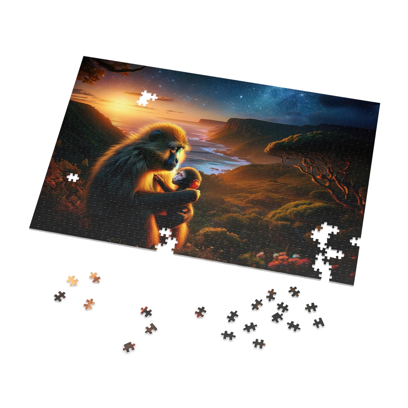 The Cradle of Dawn's First Light Jigsaw Puzzle