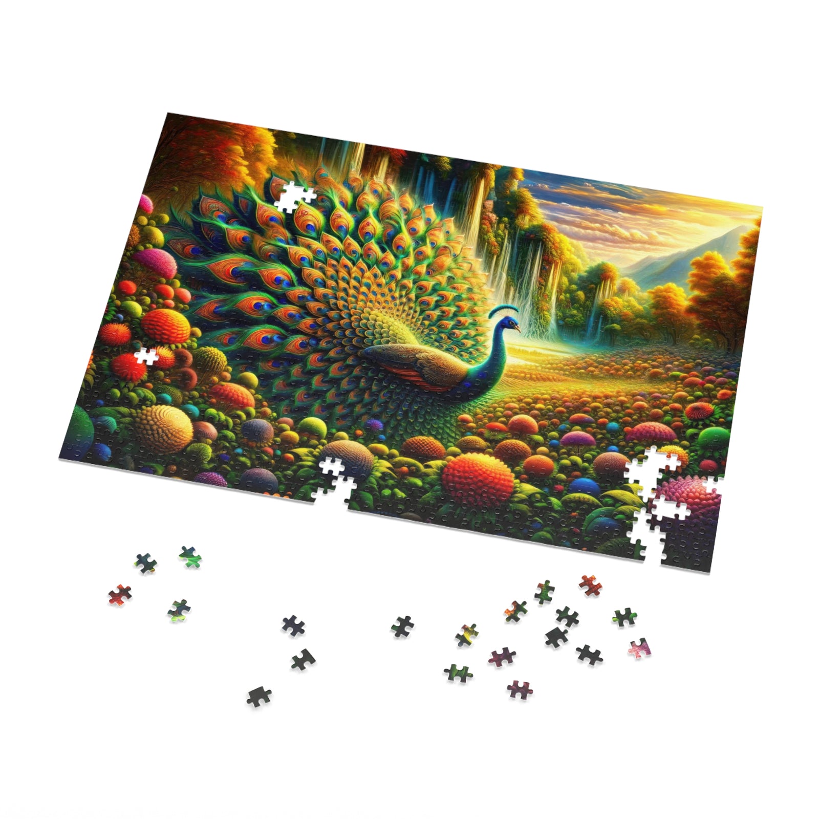 Plume Paradise Jigsaw Puzzle