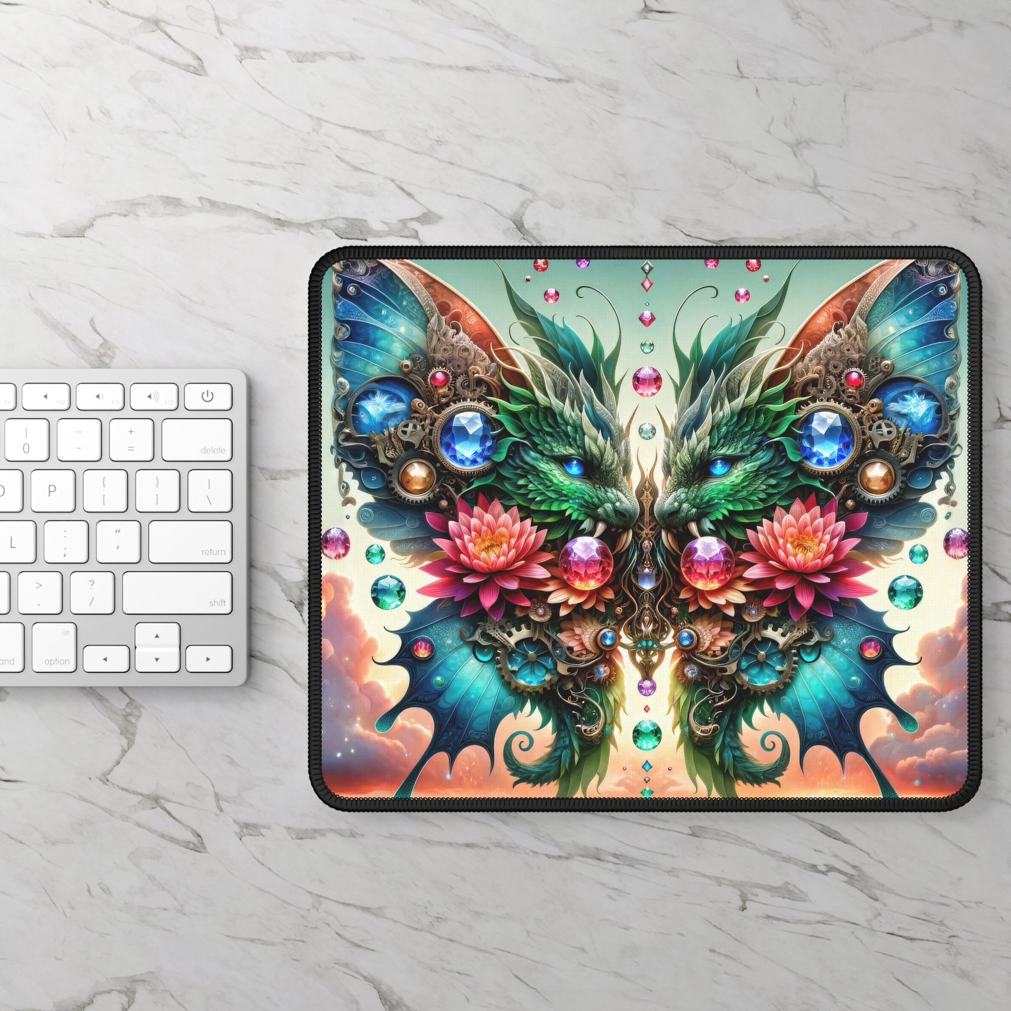 Jeweled Protectors of the Celestial Balance Mouse Pad