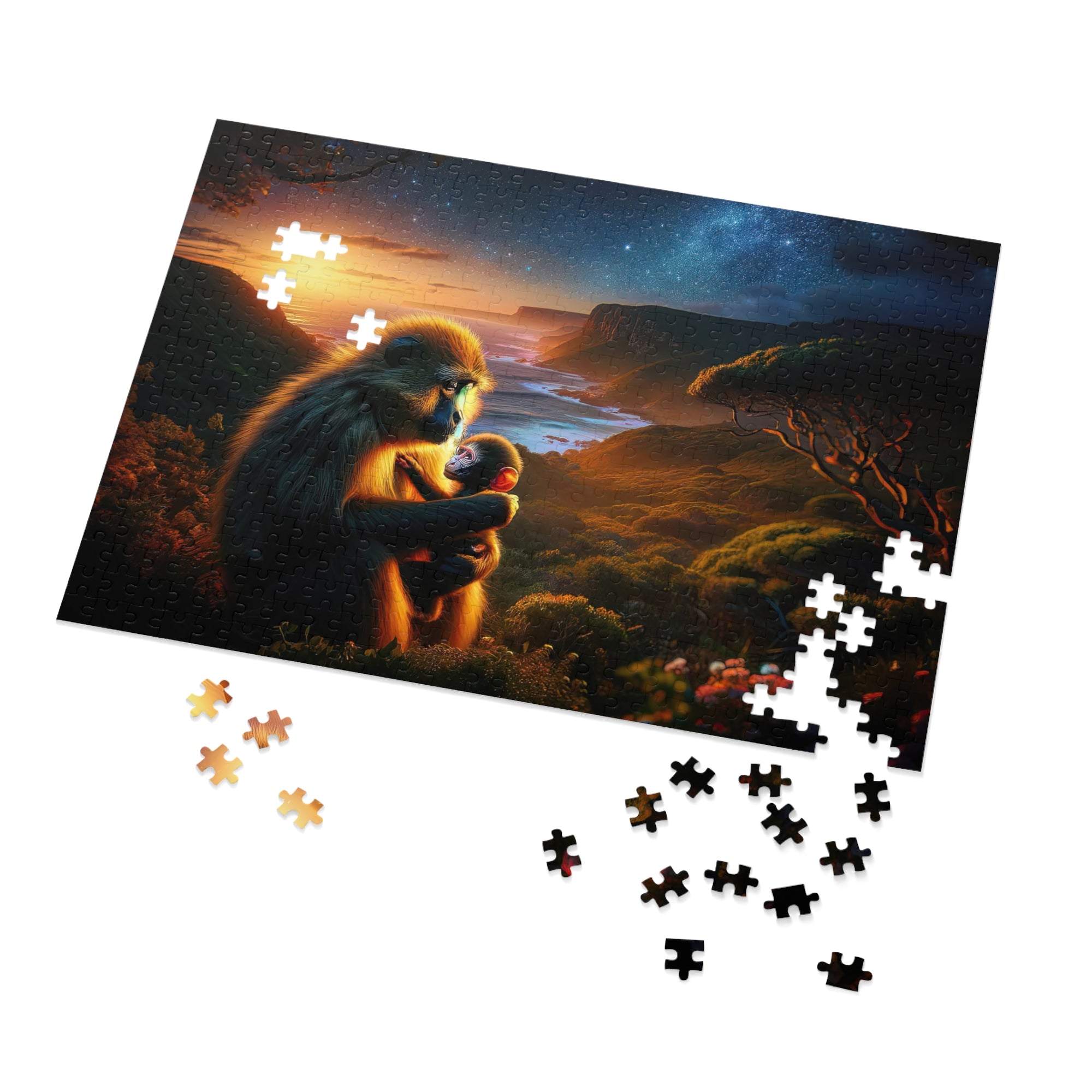 The Cradle of Dawn's First Light Jigsaw Puzzle