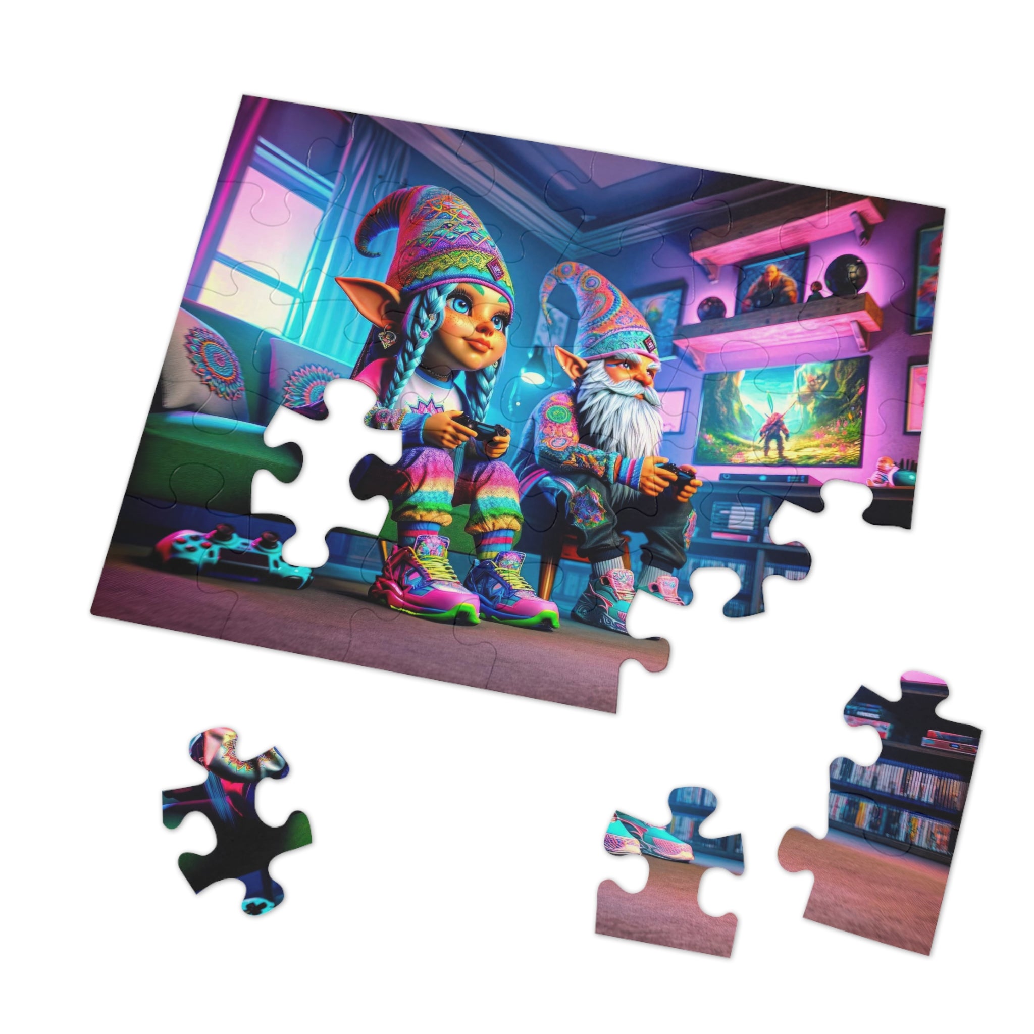 The Gnomish Quest Jigsaw Puzzle