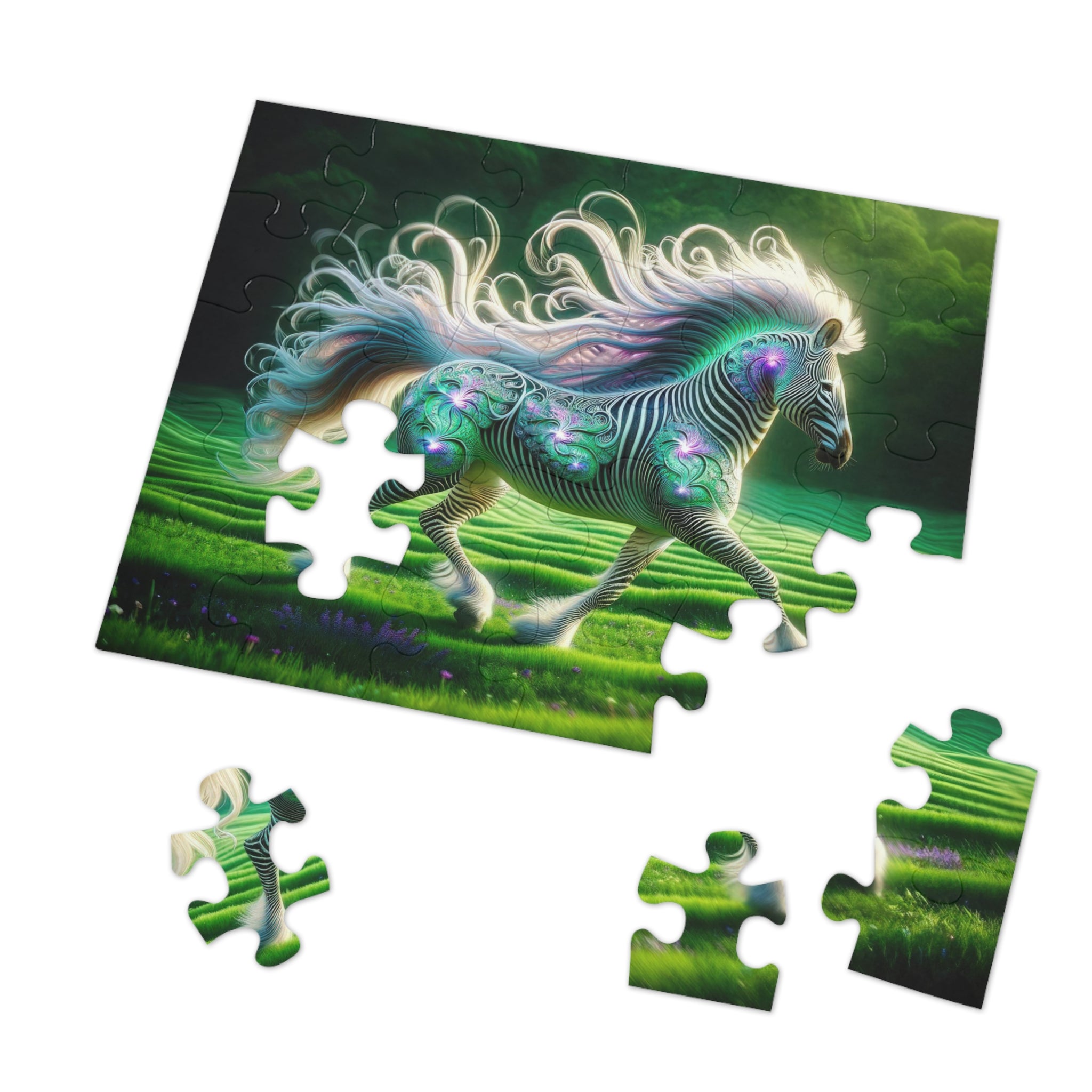 Puzzle Galaxie Phosphorescente