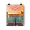 Impresión Hyatt Poolside Sunrise
