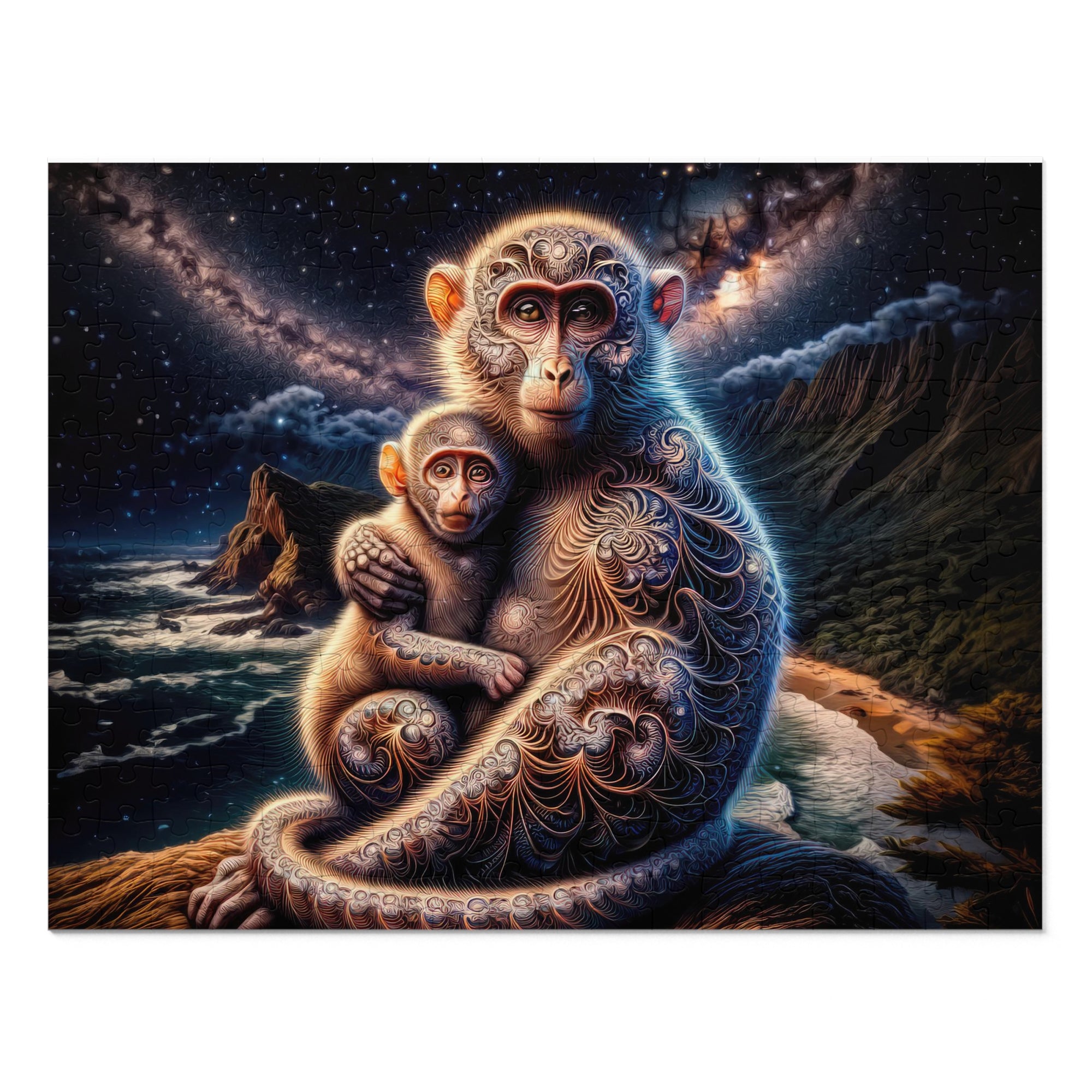 Infinity in a Mother's Embrace Jigsaw Puzzle