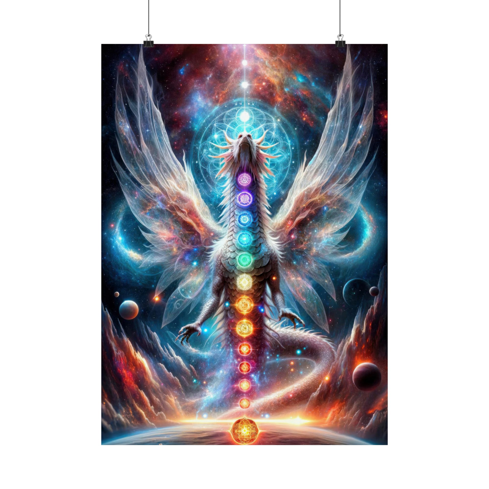 The Ascension of the Cosmic Serpent Poster