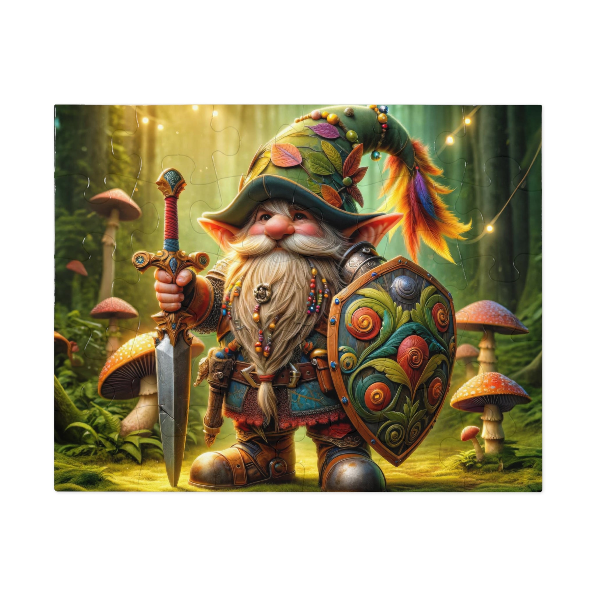 Gnome of Valor Jigsaw Puzzle
