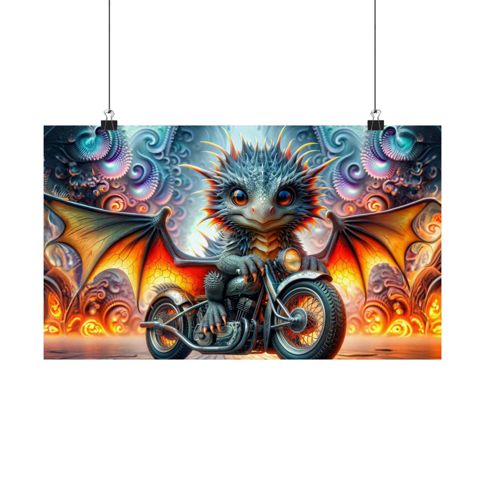 Iron Scales and Leather Wings Poster