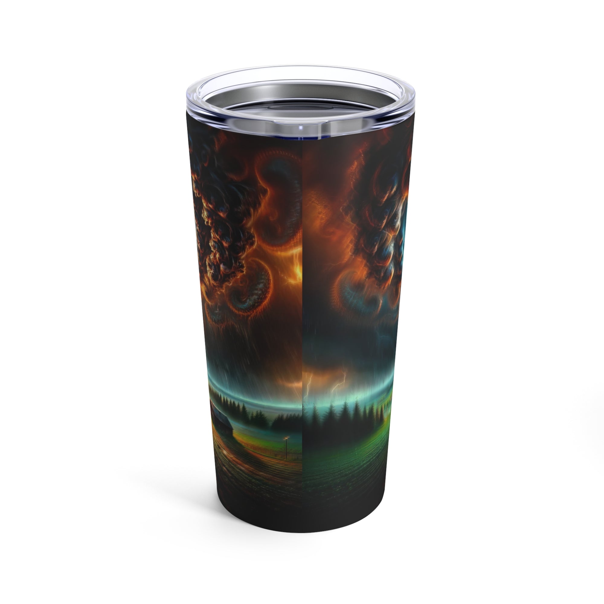 Le Vortex sur les champs verdoyants Tumbler 20oz