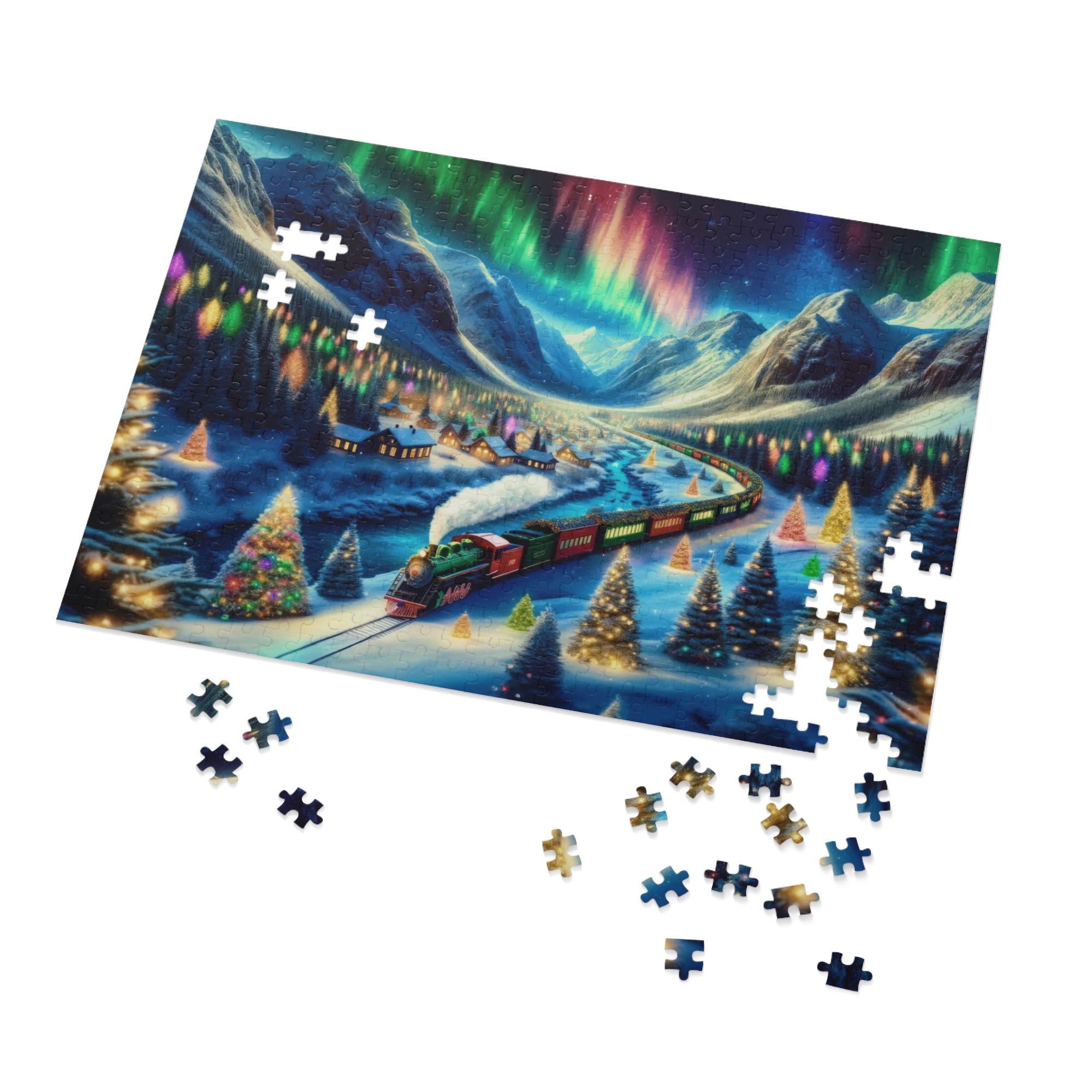 Puzzle Polar Express enchanté