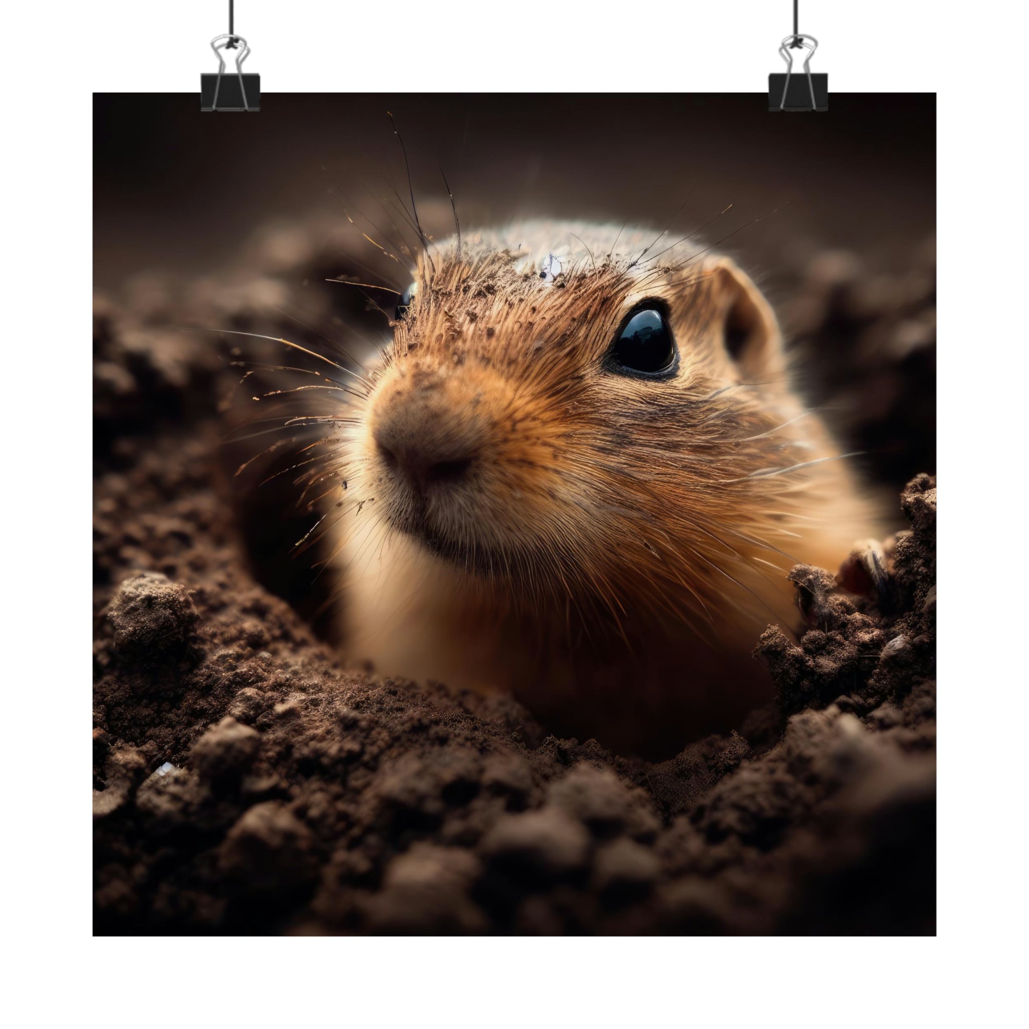 At Home Beneath the Earth Poster