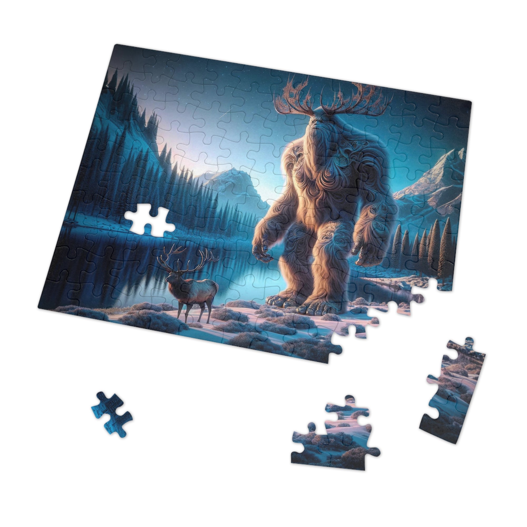 Guardian of the Glacial Groves Jigsaw Puzzle