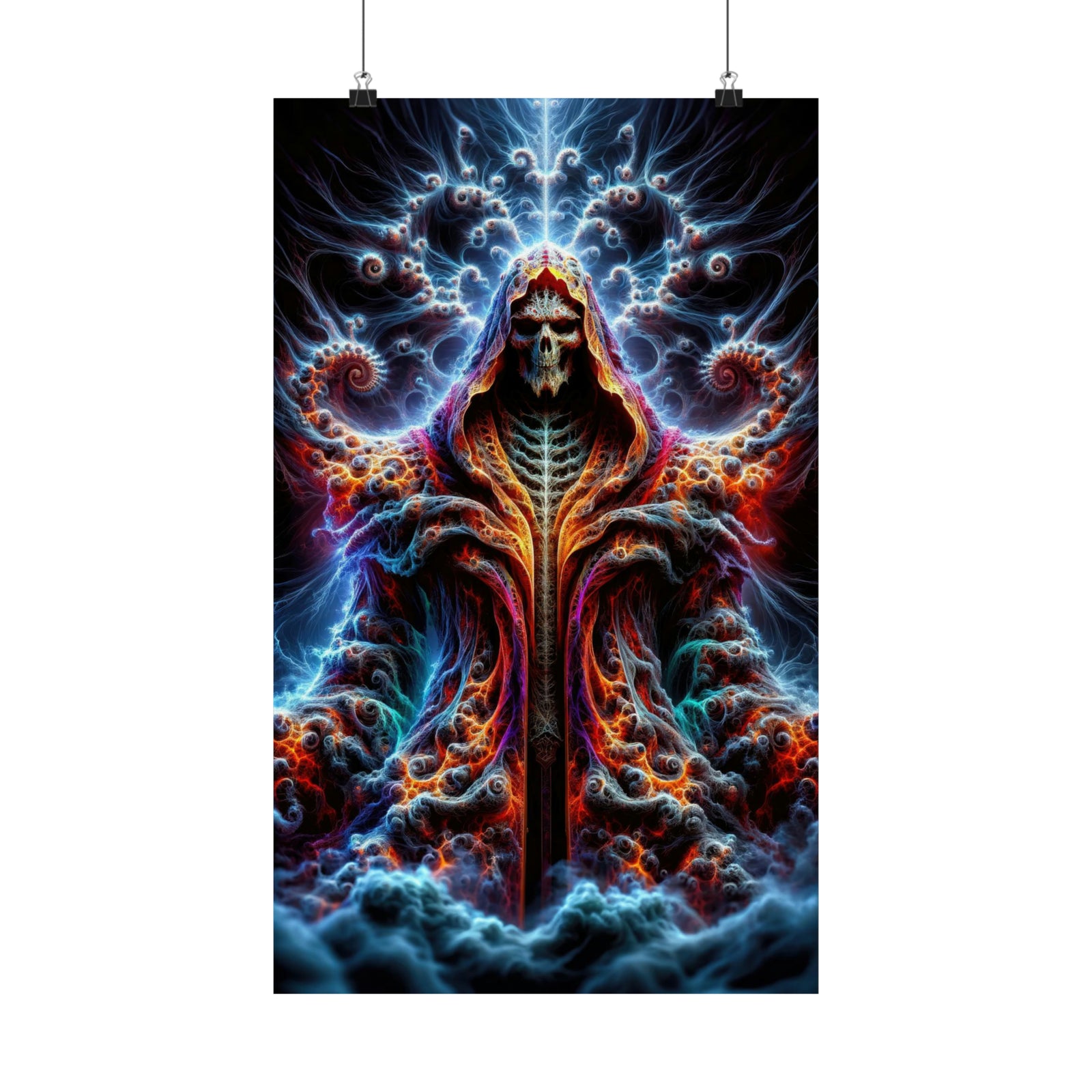 The Quantum Necromancer's Realm Poster