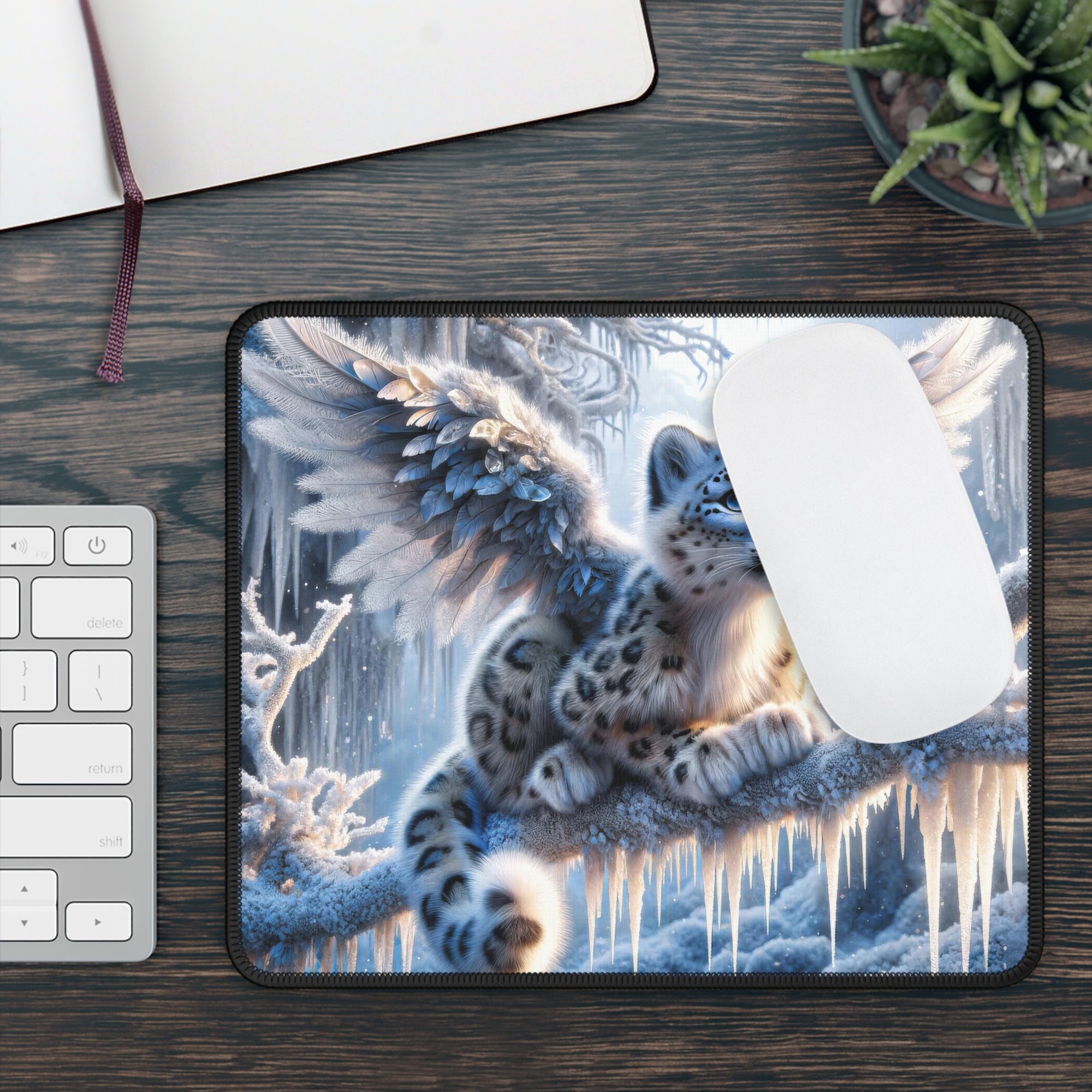Icicle Realms Mouse Pad