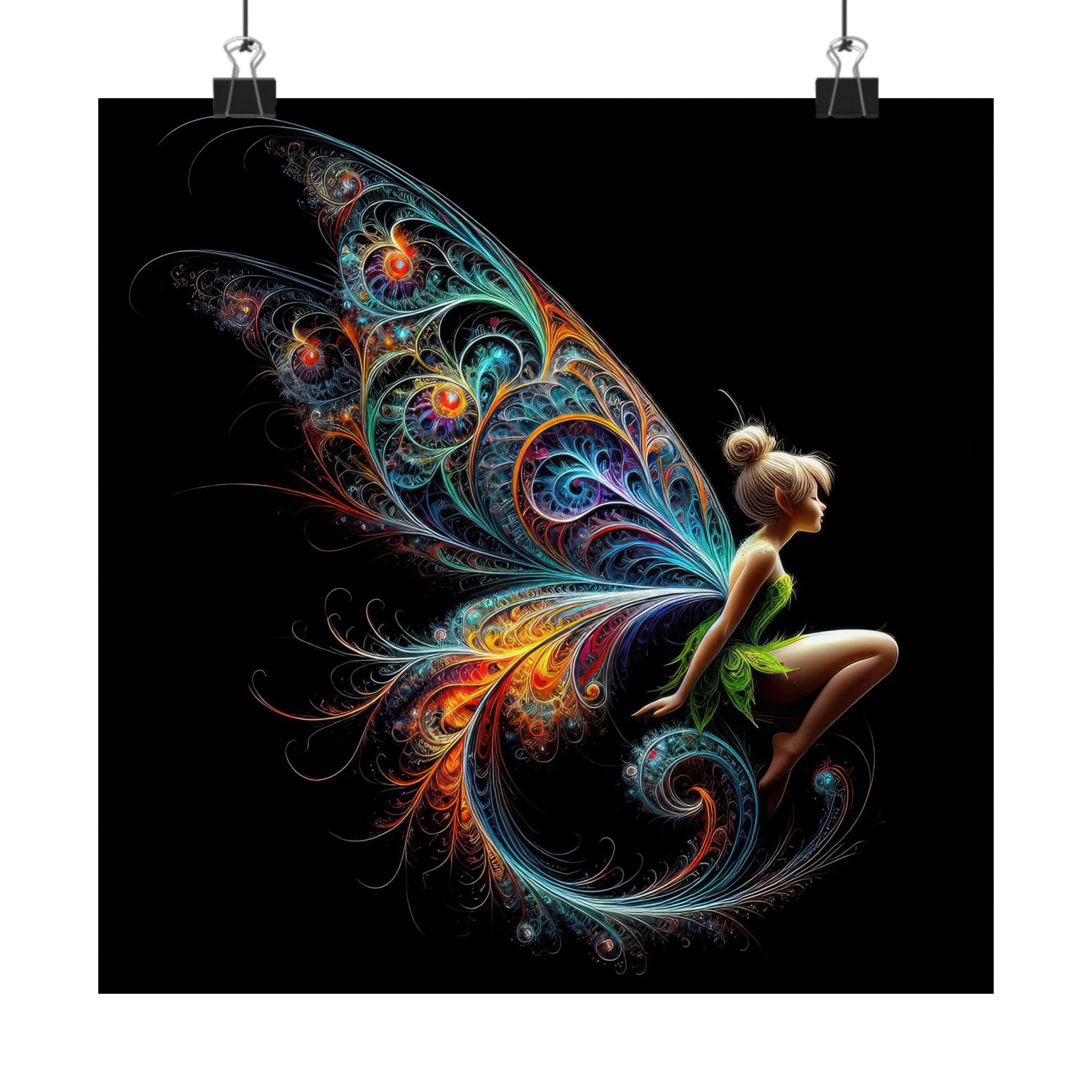 Tink - El hada fractal Póster