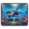 Orca Odyssey dans le tapis de souris de jeu Coral Cosmos
