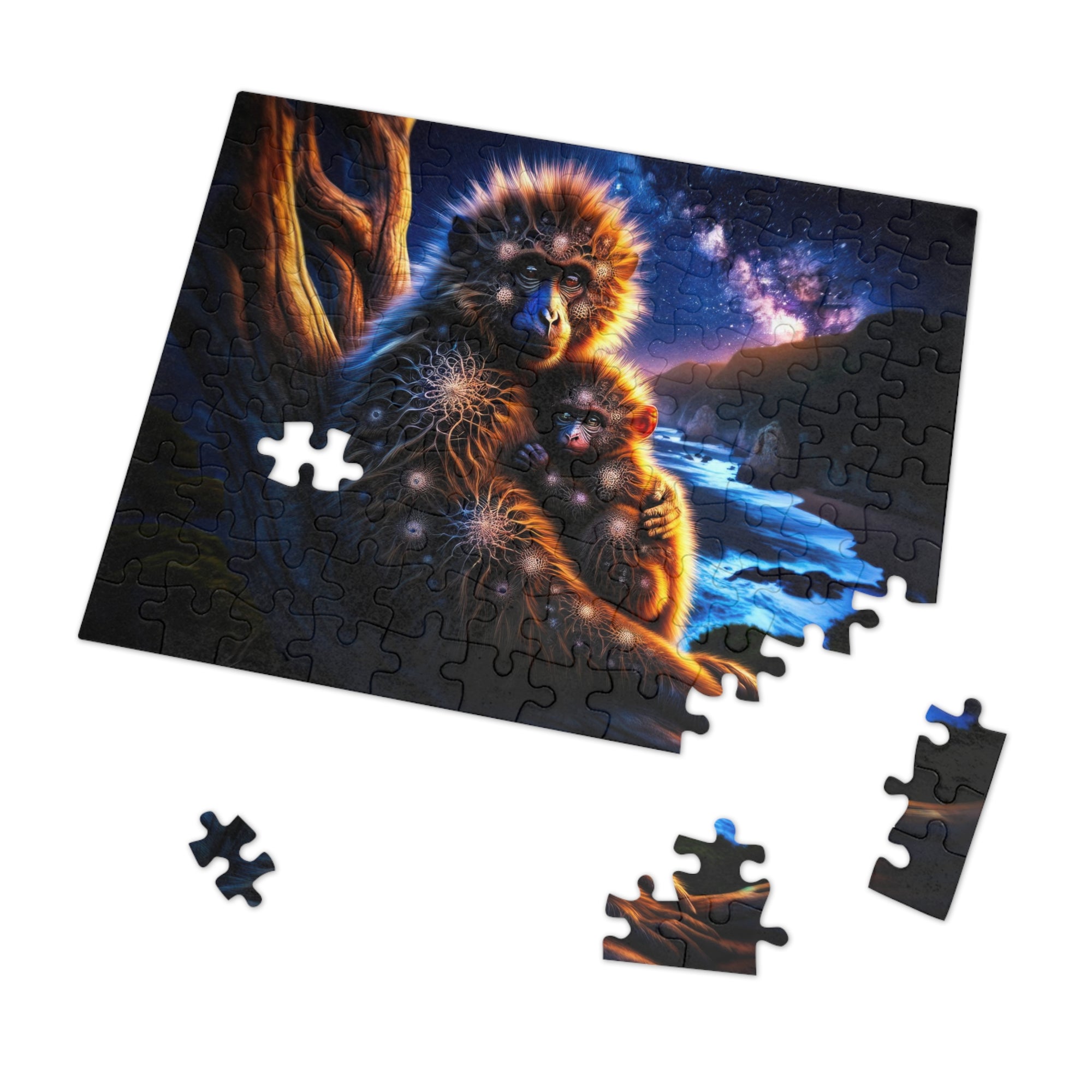 Embrace of the Starry Eyed Jigsaw Puzzle